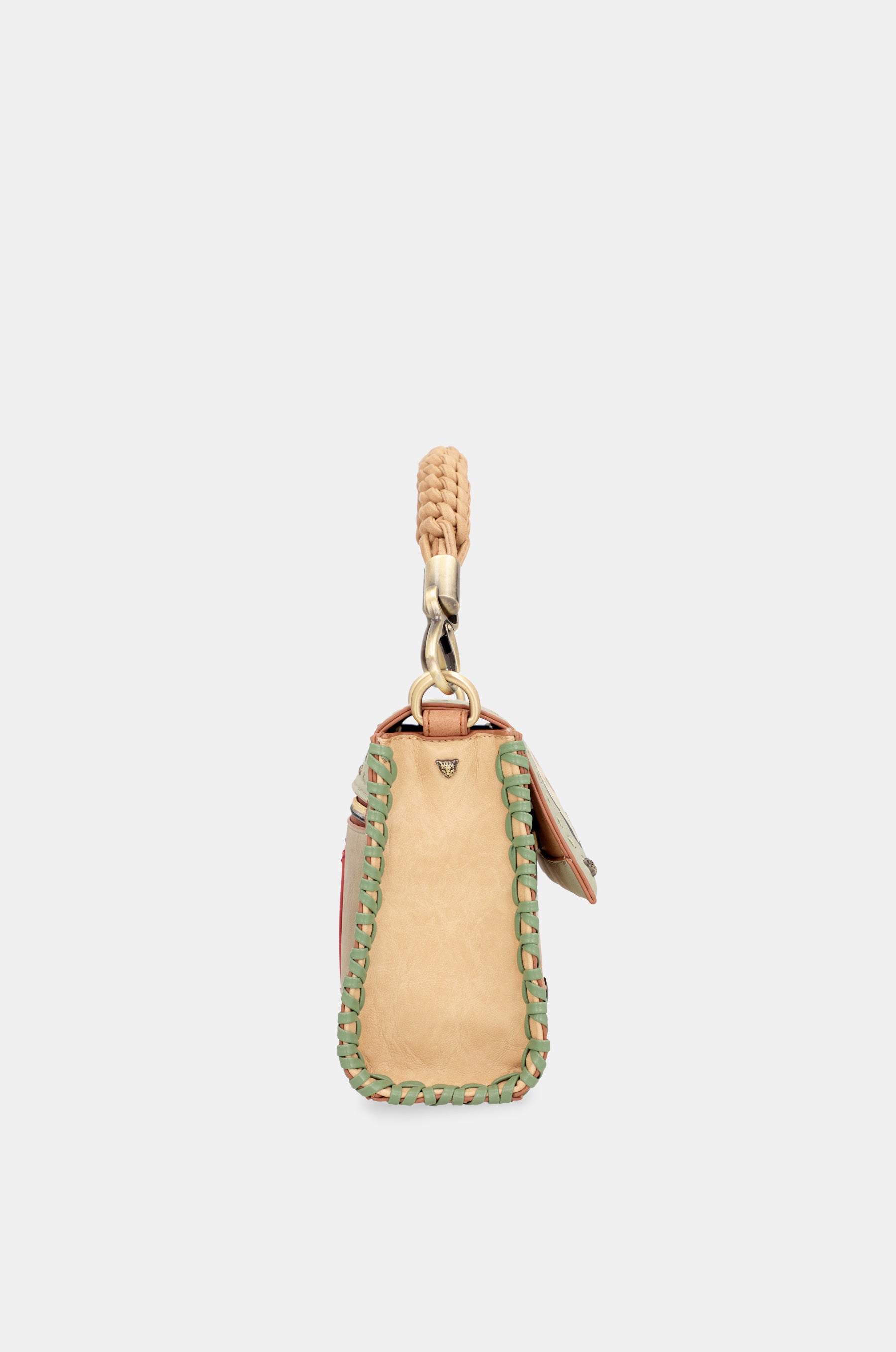 Borsa a tracolla con patta Butterfly e tracolla