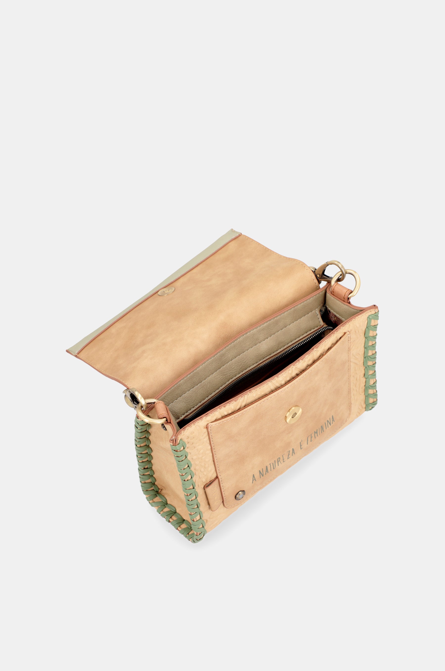 Borsa a tracolla con patta Butterfly e tracolla