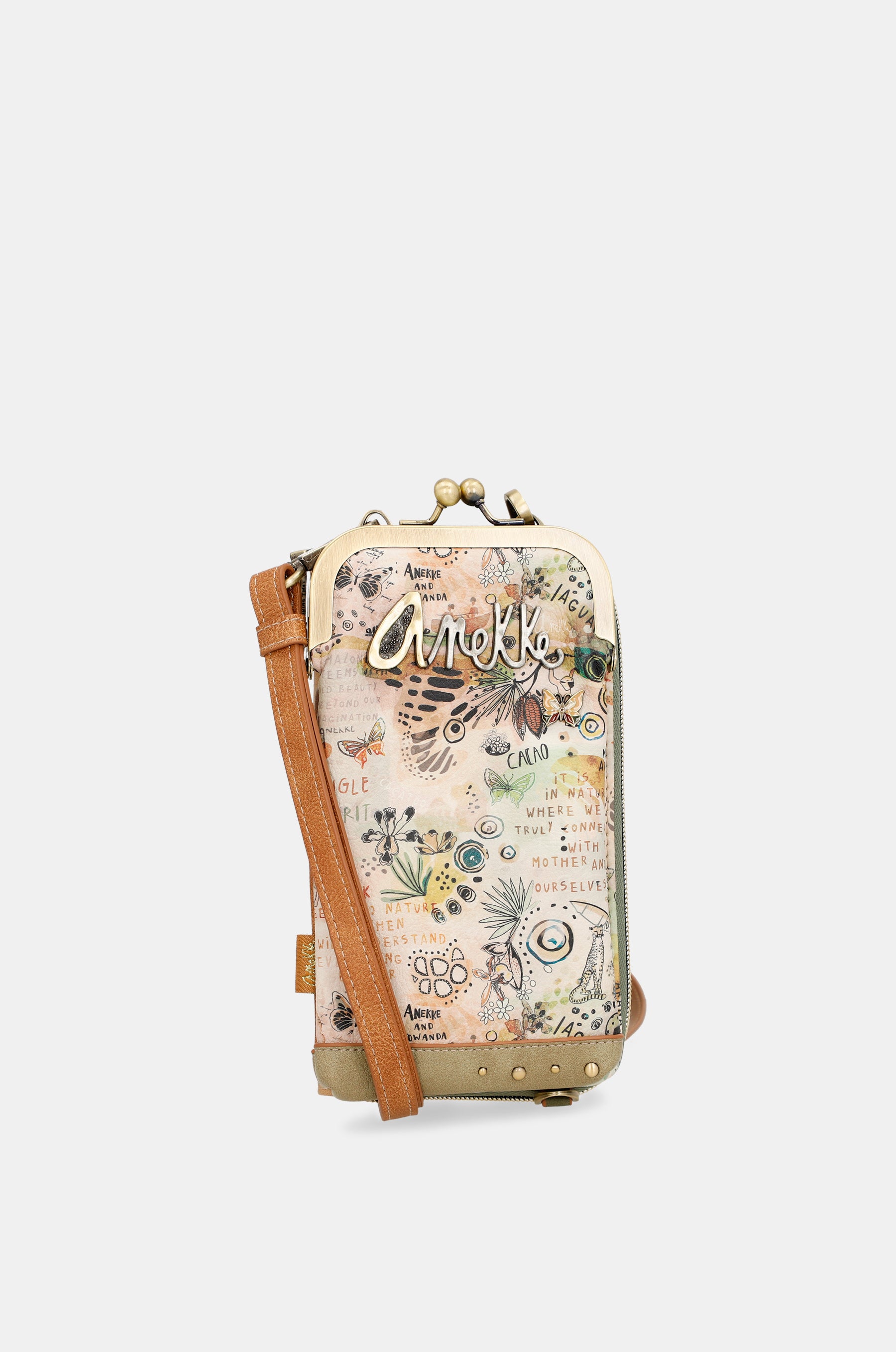 Borsa a tracolla e portafoglio Butterfly 2 in 1