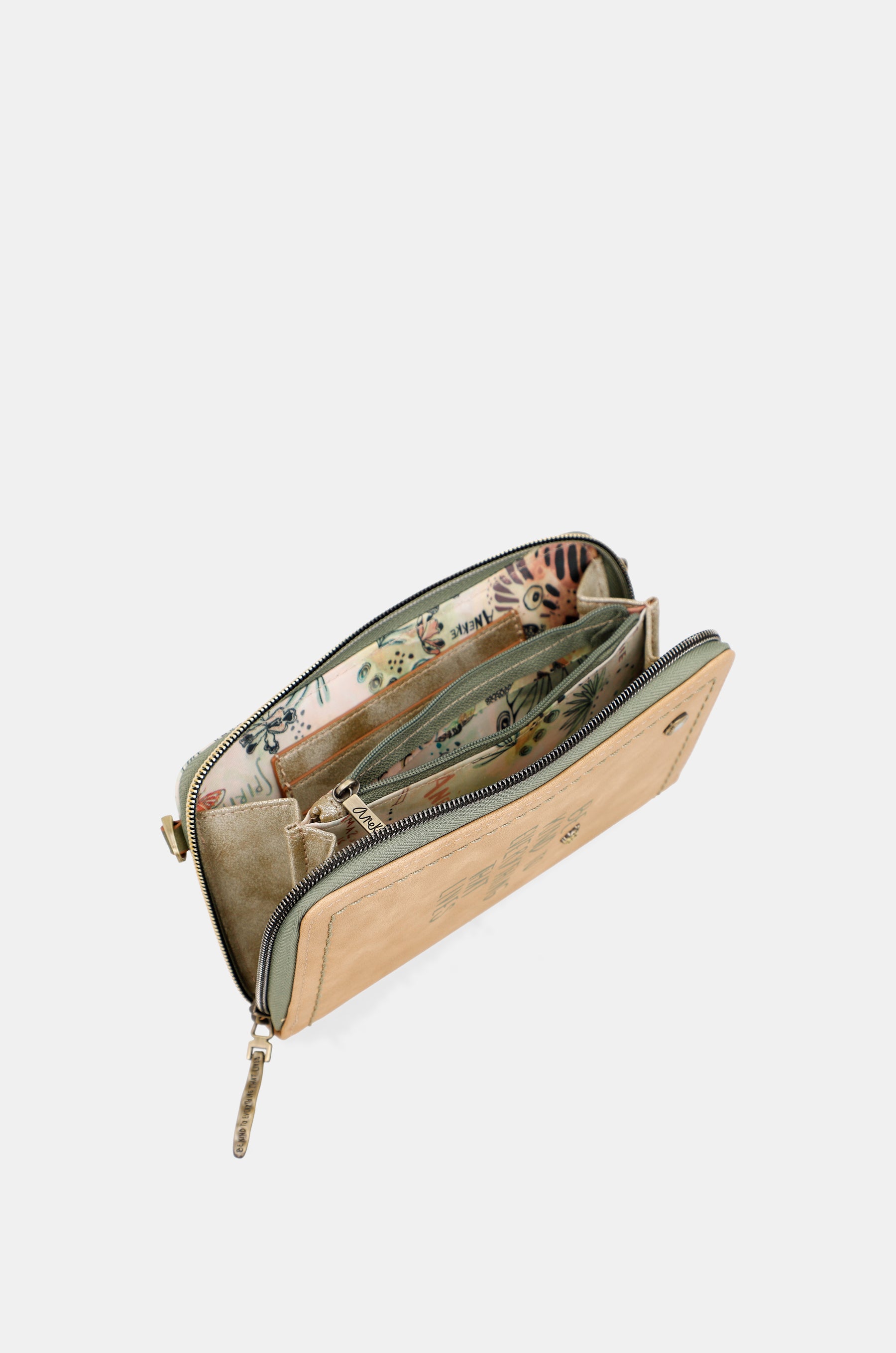 Borsa a tracolla e portafoglio Butterfly 2 in 1