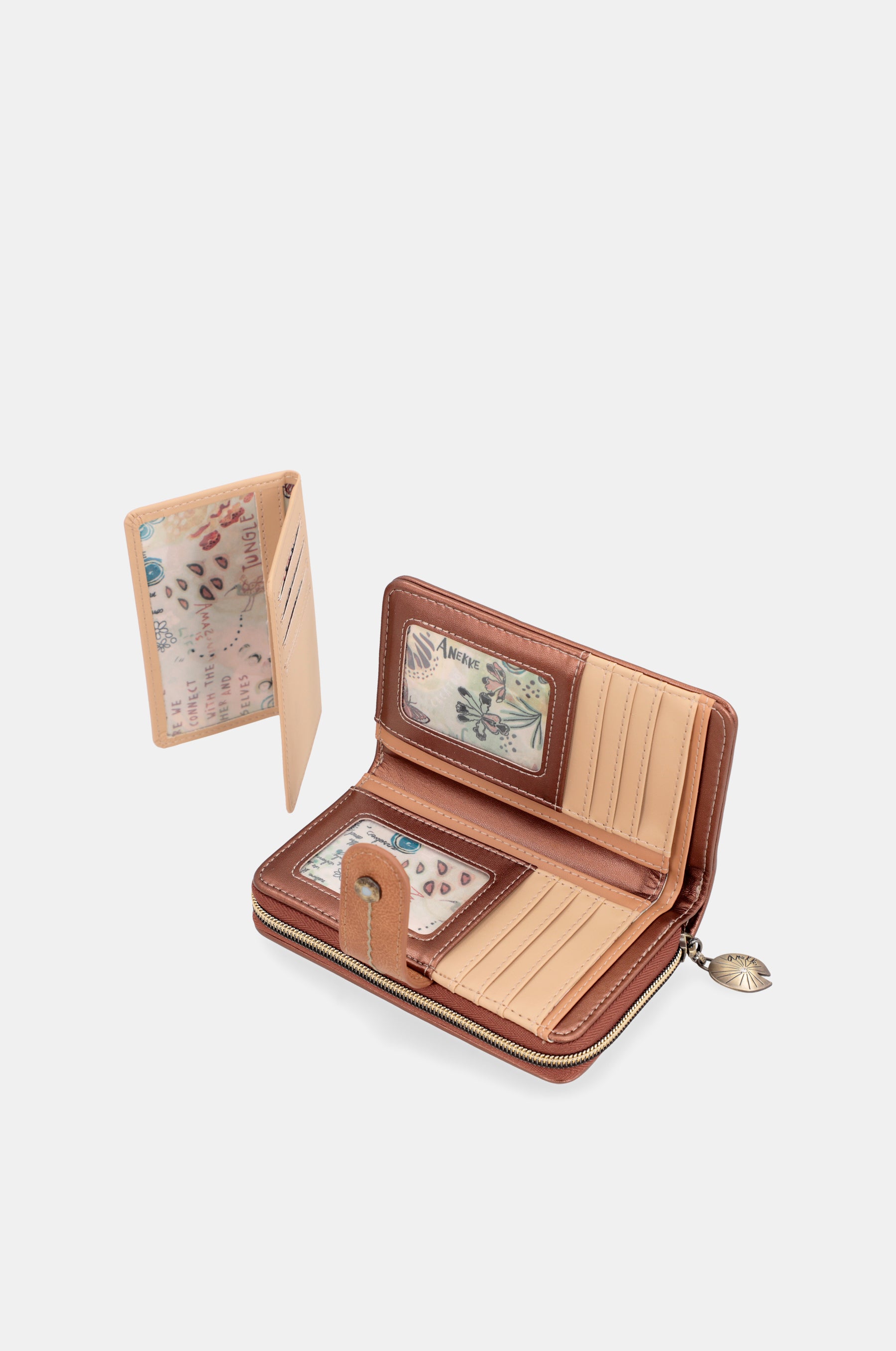 Portafoglio RFID medio a forma Butterfly