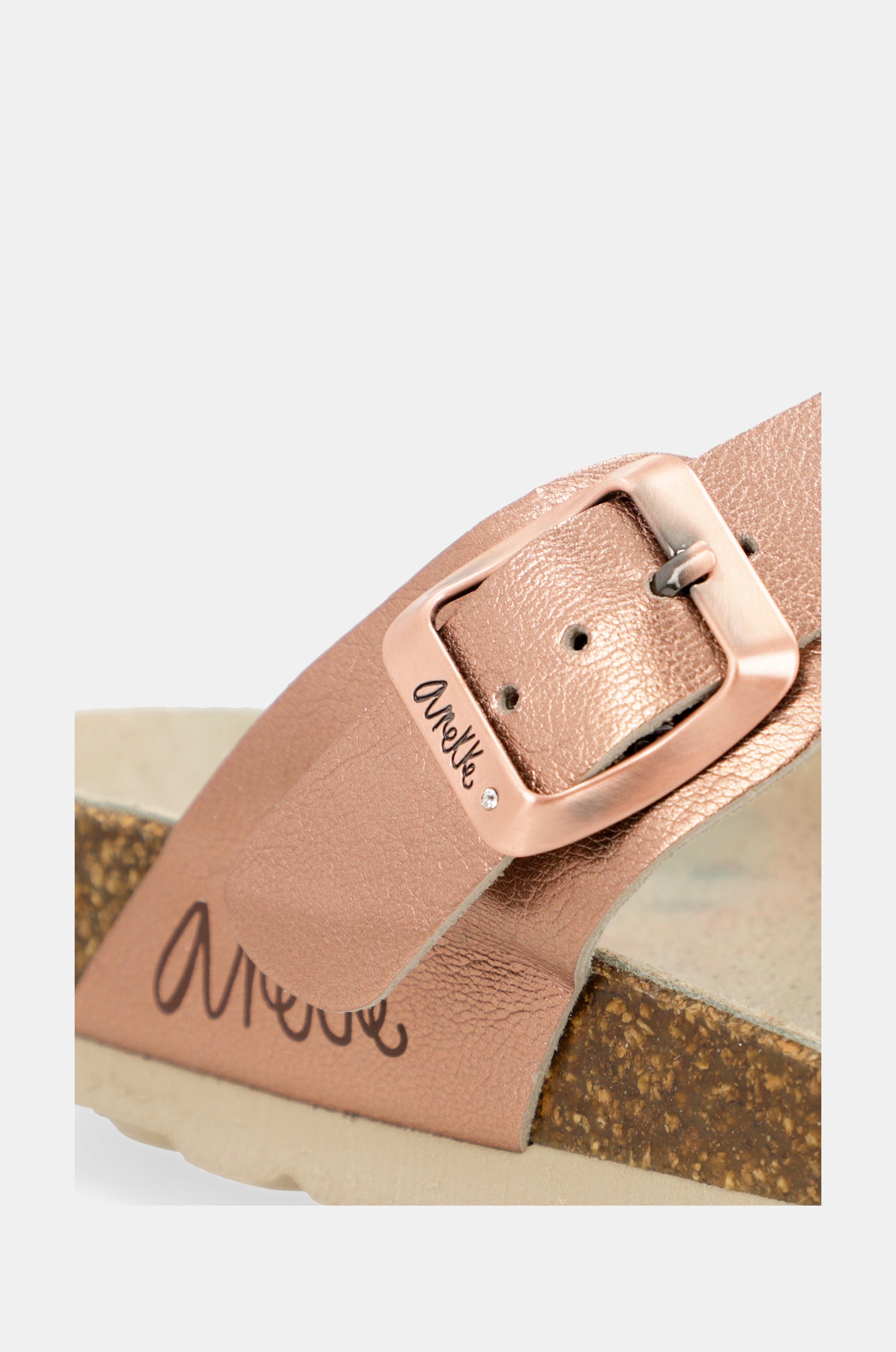 Sandali bio da donna metallizzati Amazonia