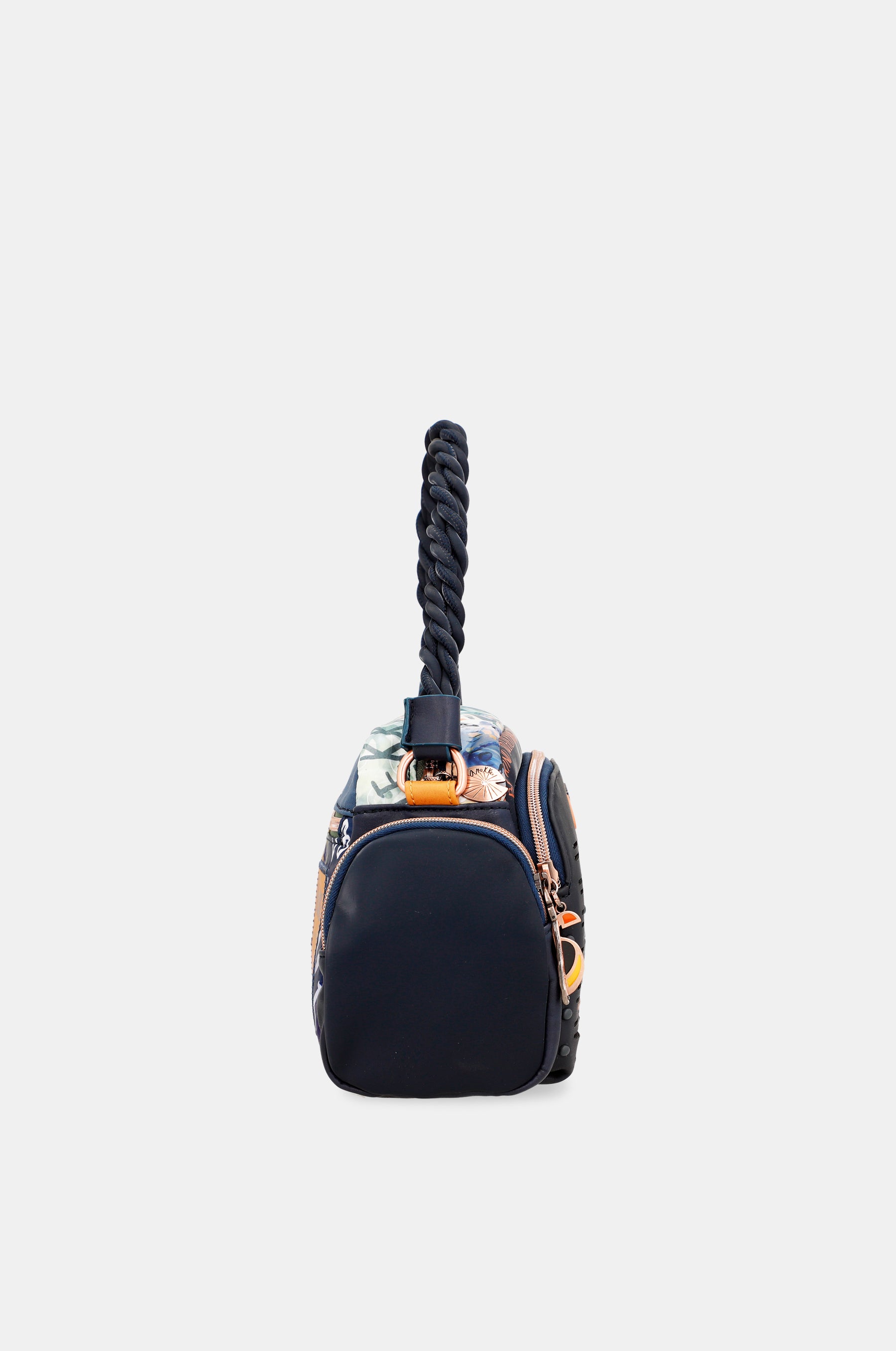 Borsa a tracolla blu Nature Pachamama