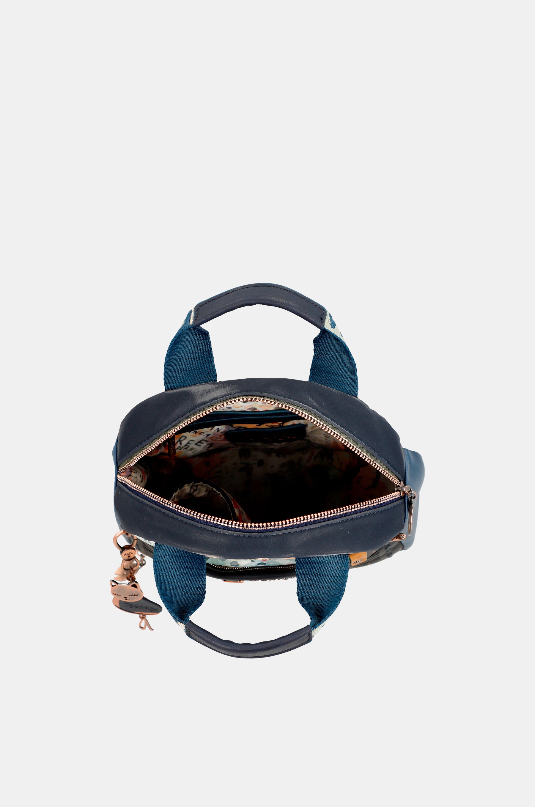 Borsa a tracolla media blu navy Nature Pachamama