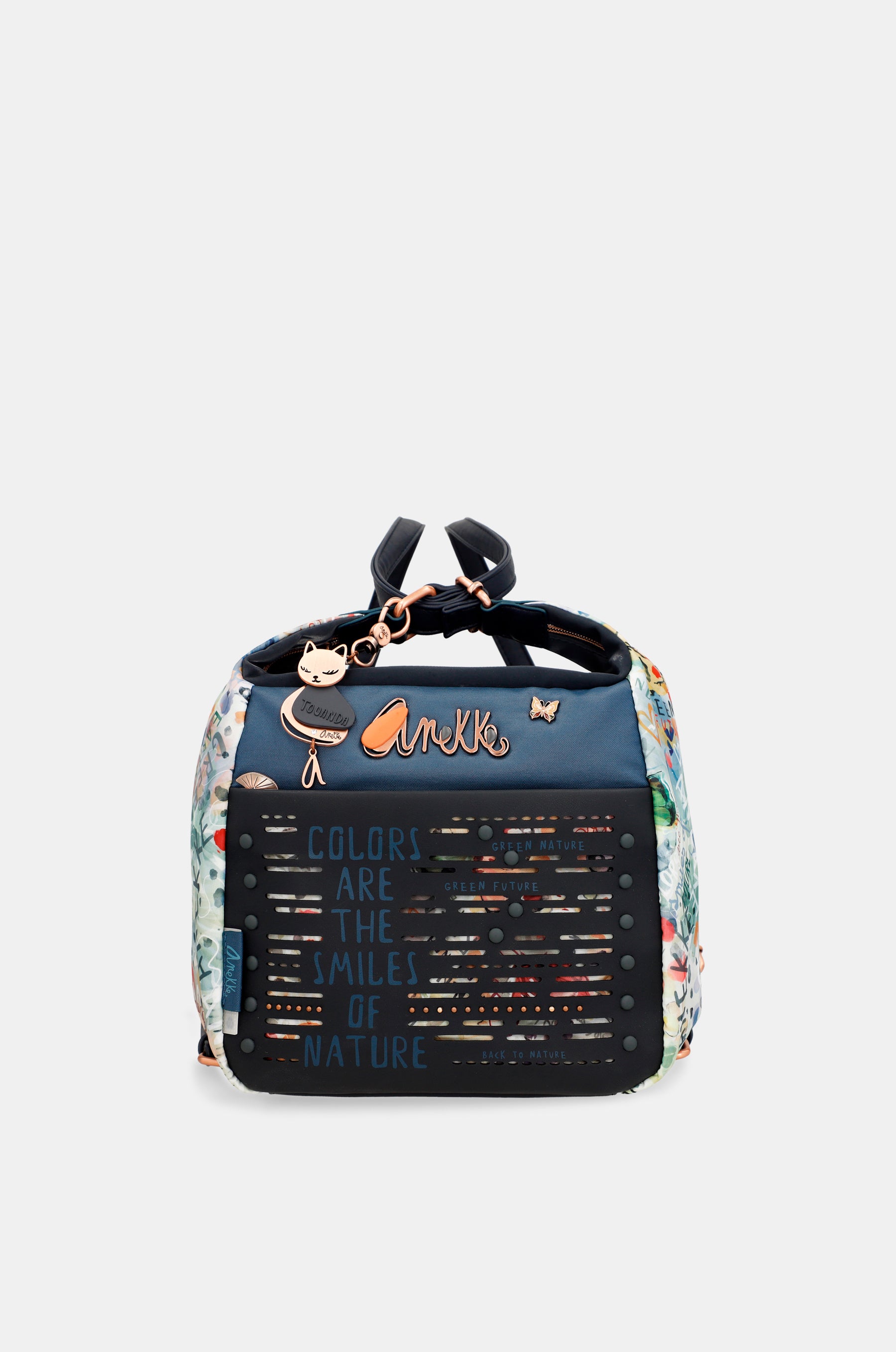 Borsa a tracolla trasformabile Nature Pachamama in zaino