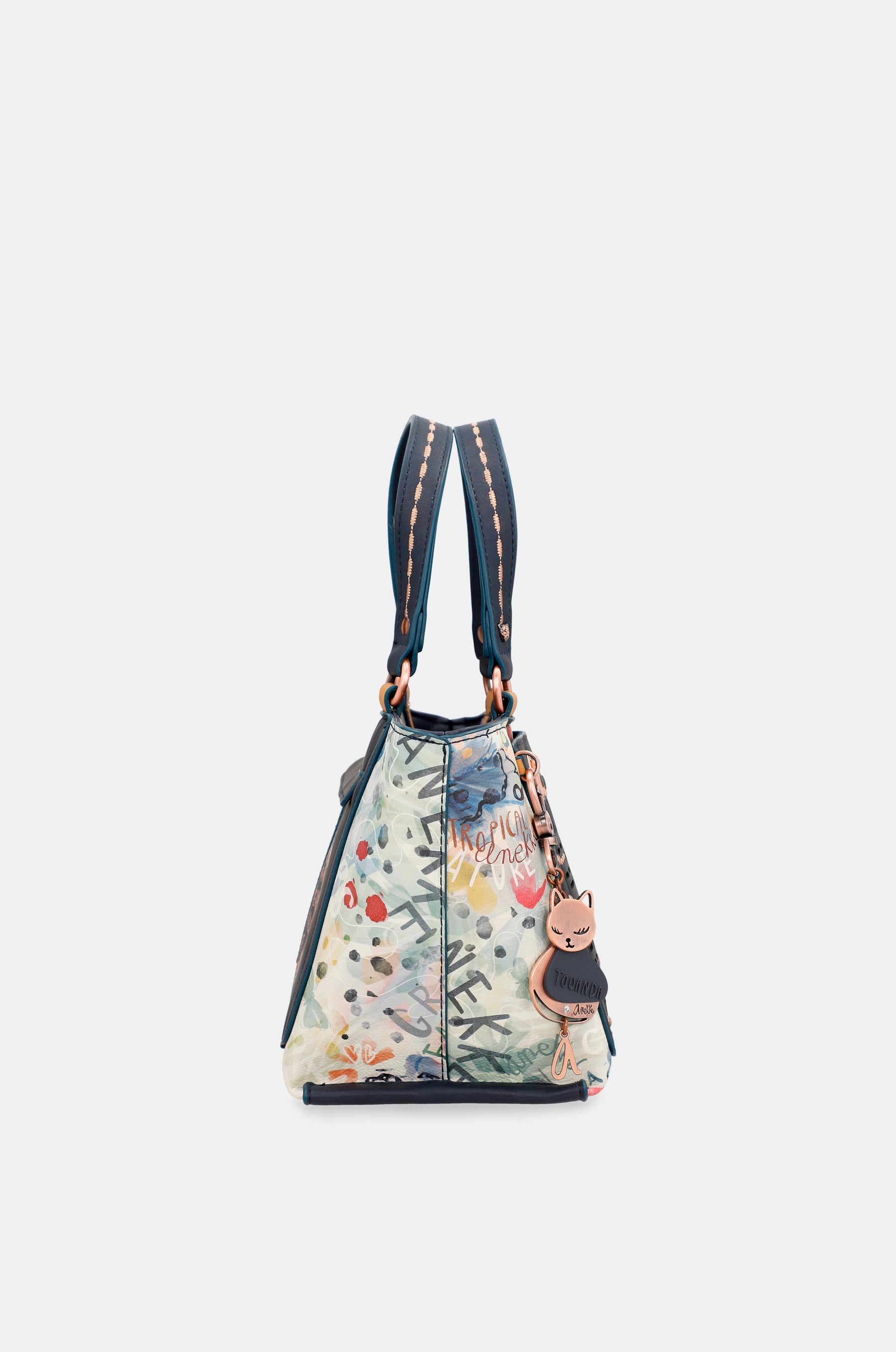 Borsa tote blu navy Nature Pachamama