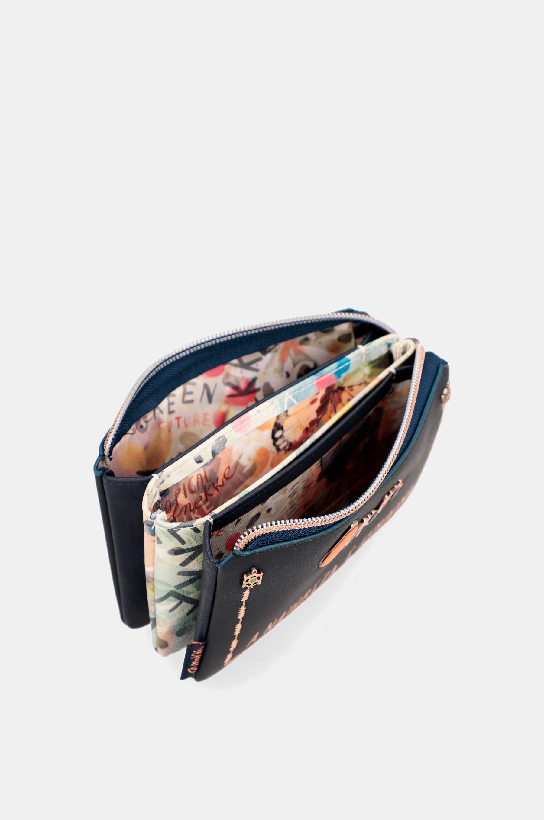 Portamonete blu navy Nature Pachamama