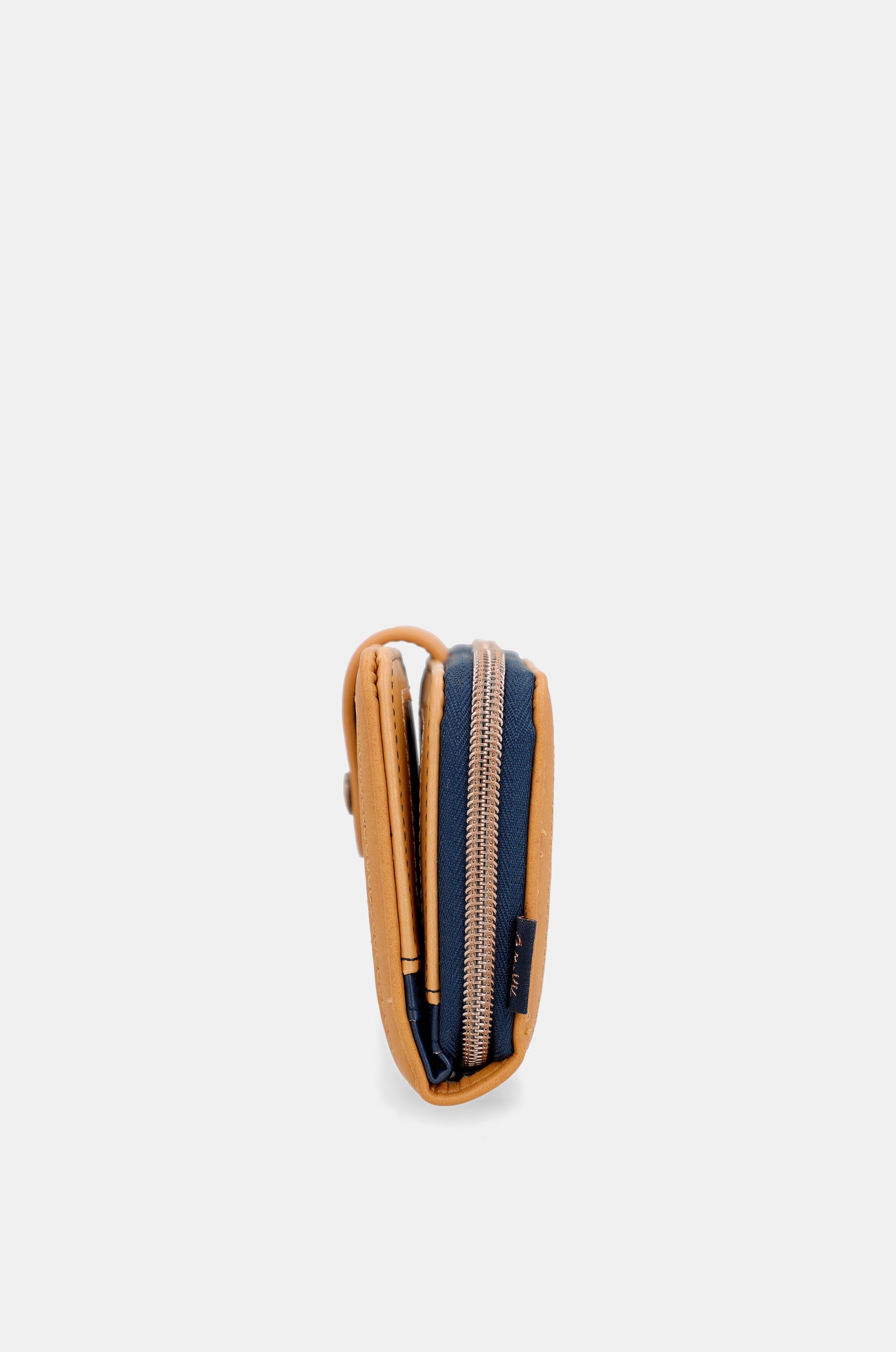 Portafoglio RFID grande blu navy Nature Pachamama