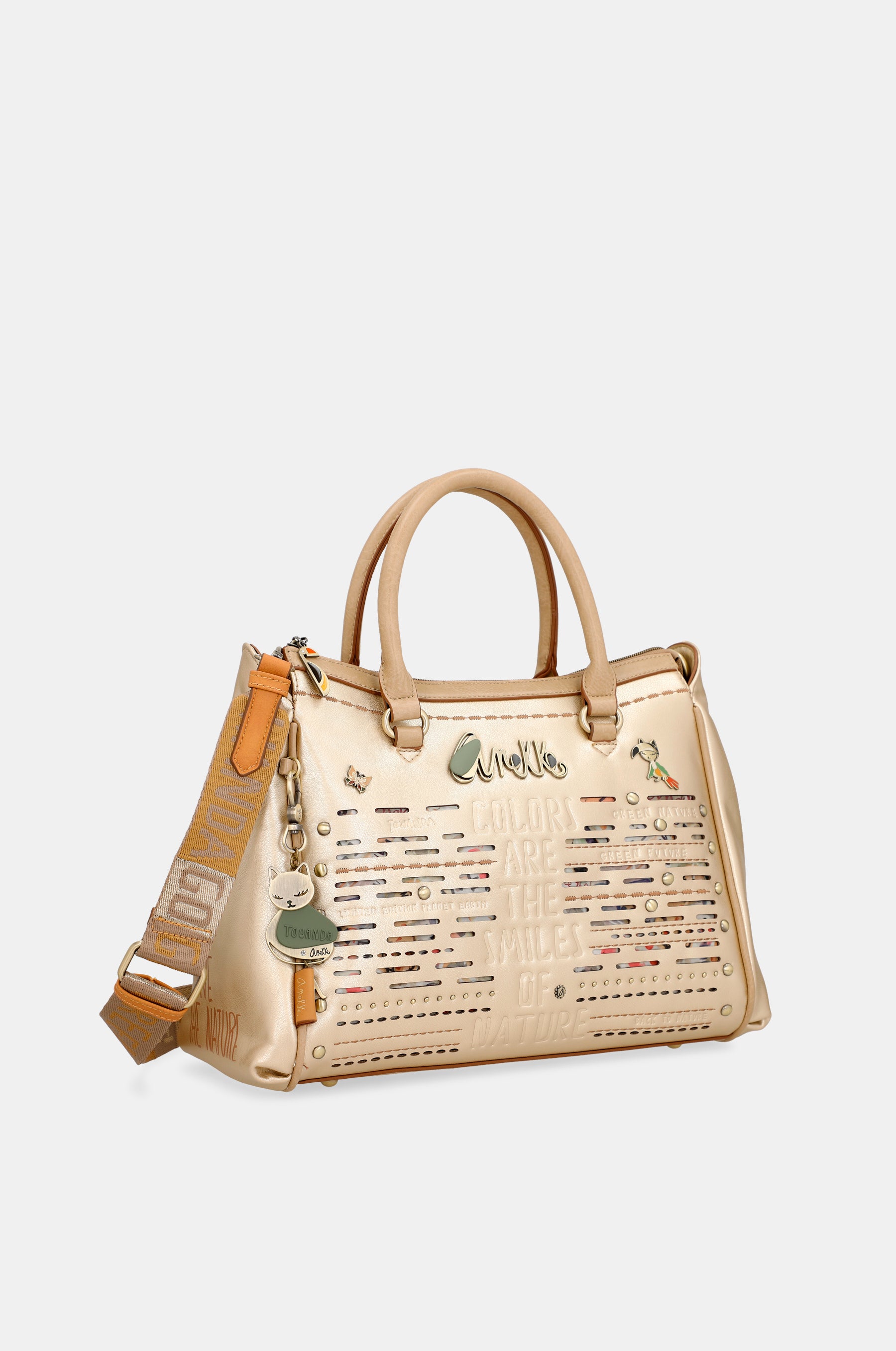 Borsa da dottore dorata Nature Pachamama