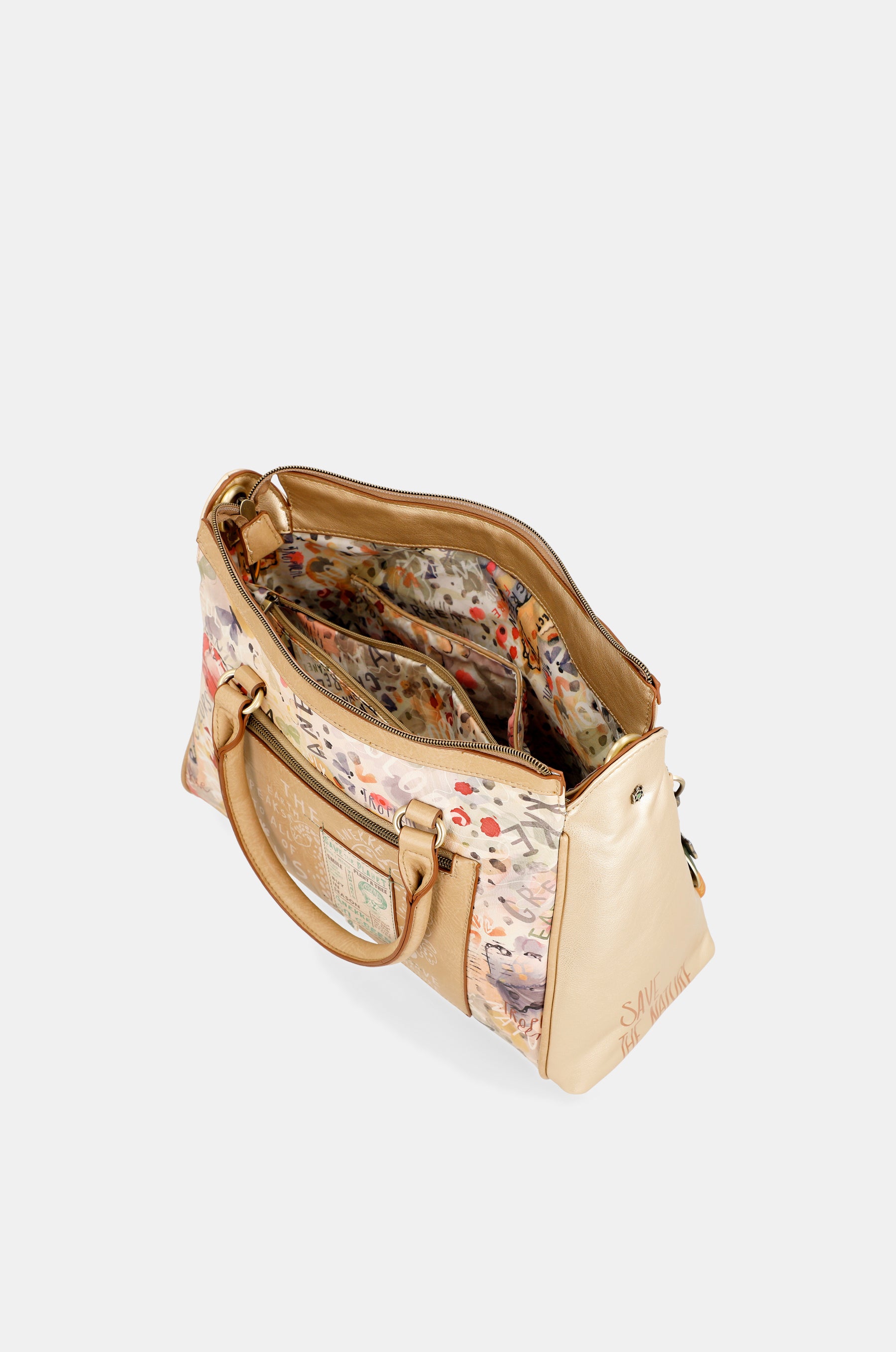 Borsa da dottore dorata Nature Pachamama