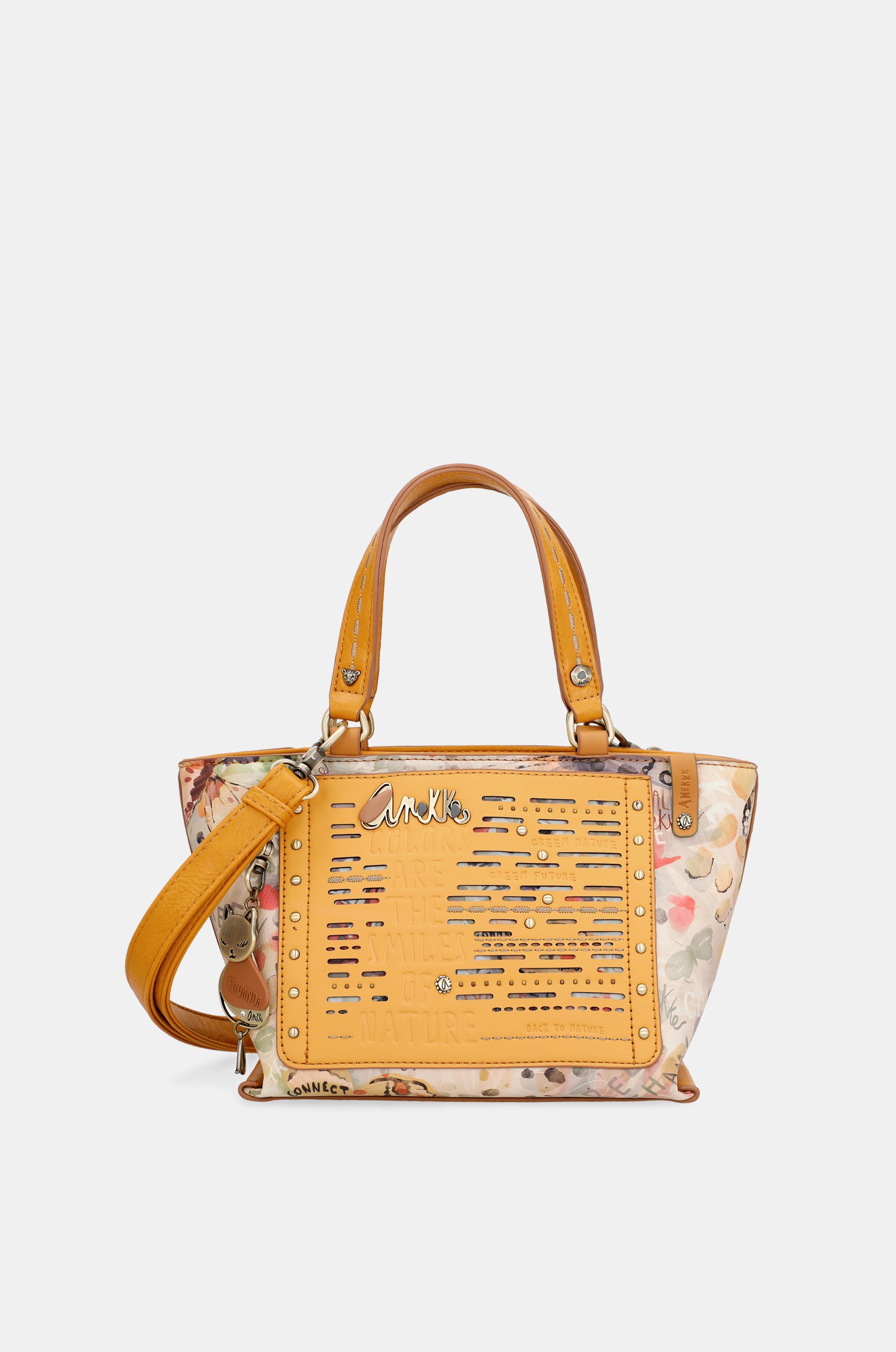 Borsa tote Nature Pachamama color ocra