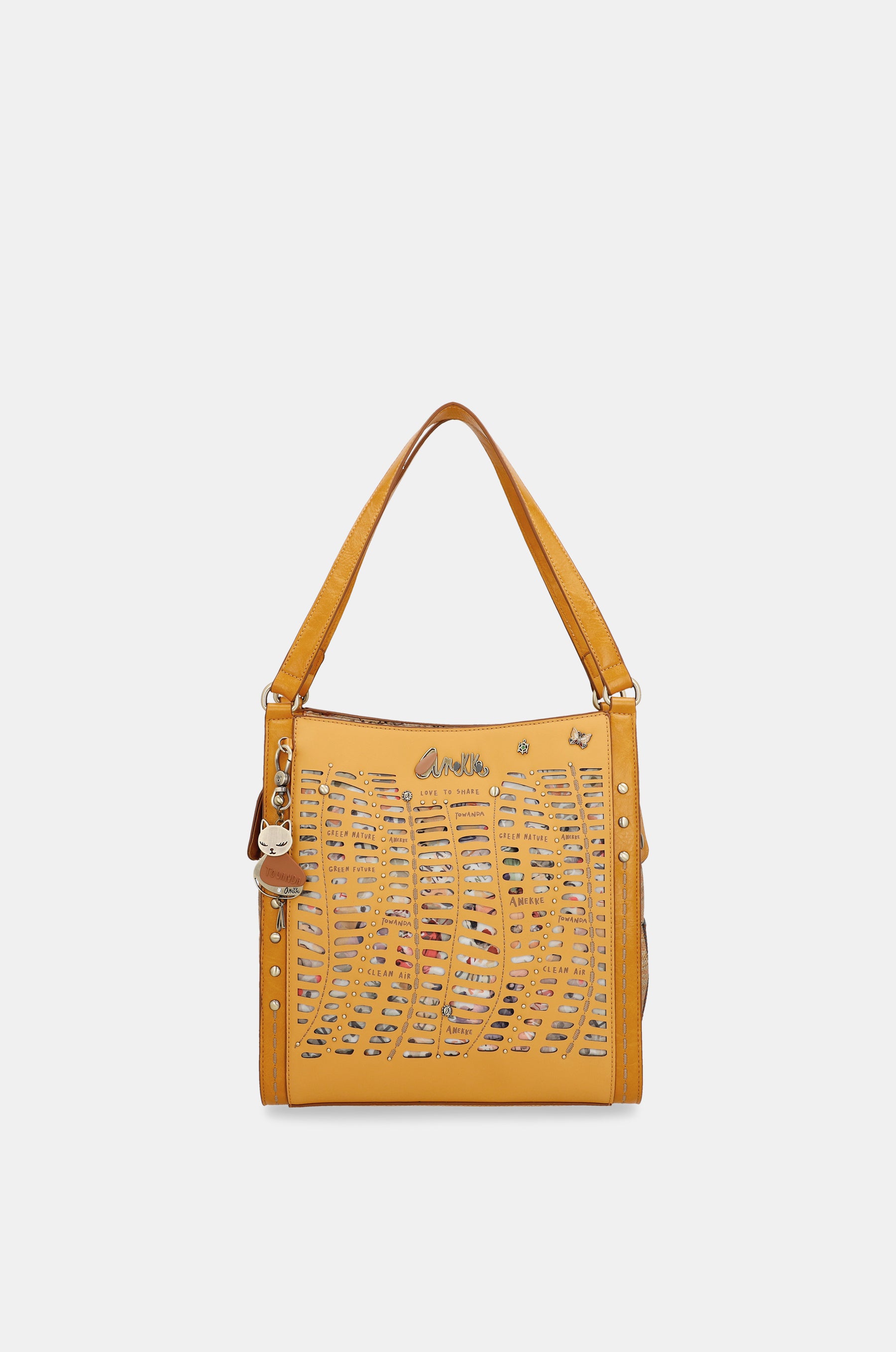 Borsa Ocra Borsa A Tracolla Nature Pachamama Ocra