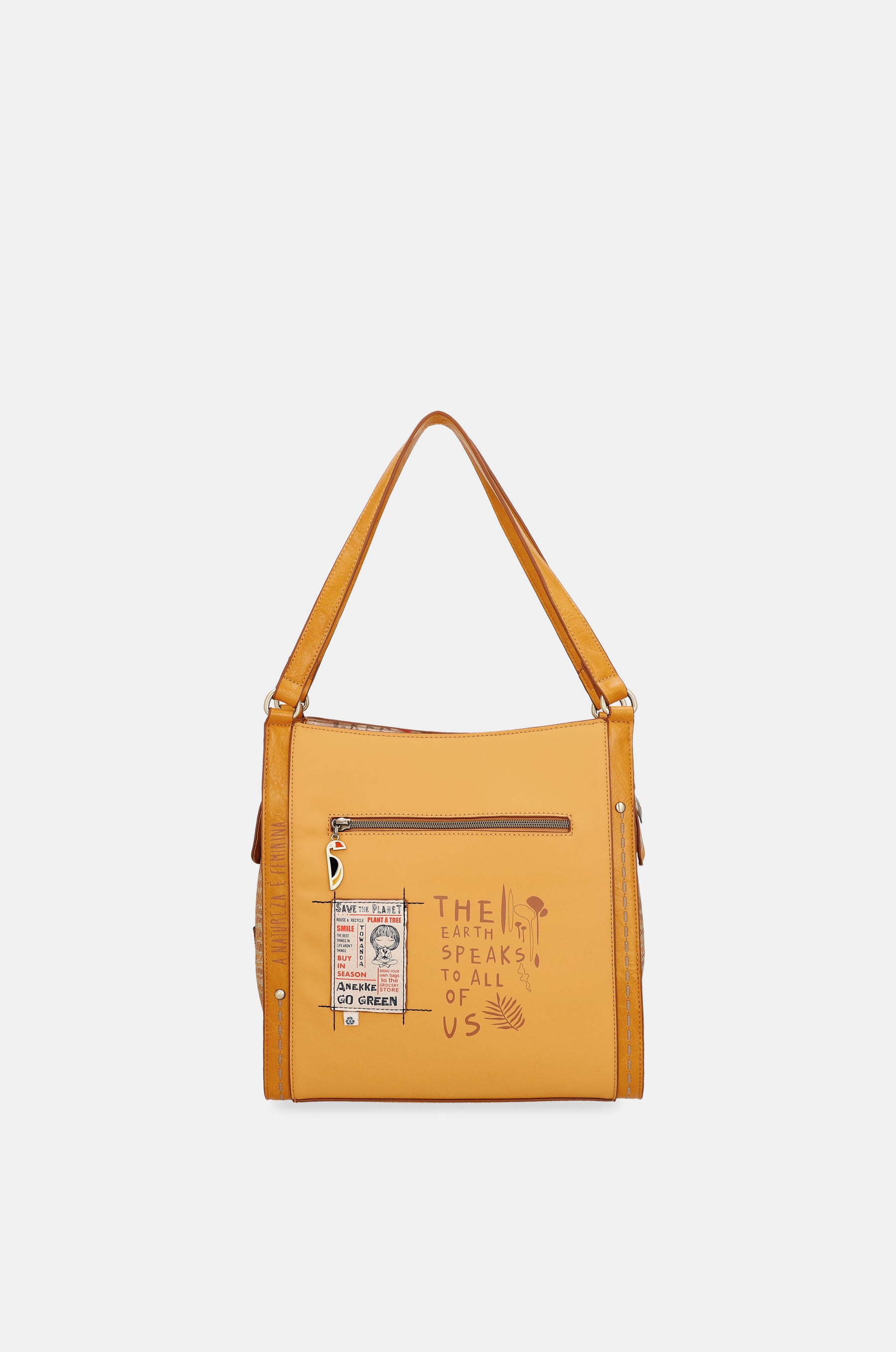 Borsa a tracolla Nature Pachamama ocra