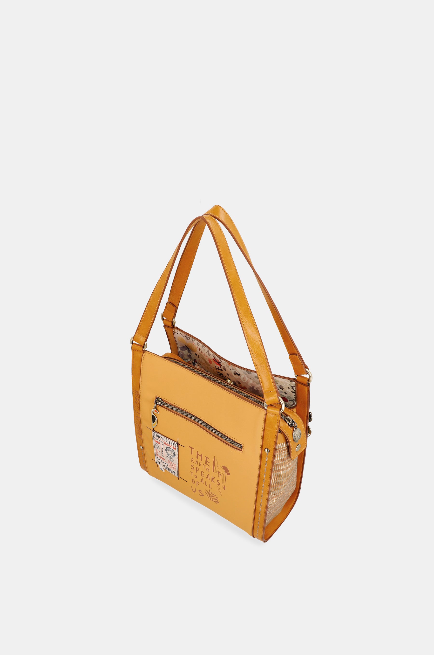 Borsa a tracolla Nature Pachamama ocra