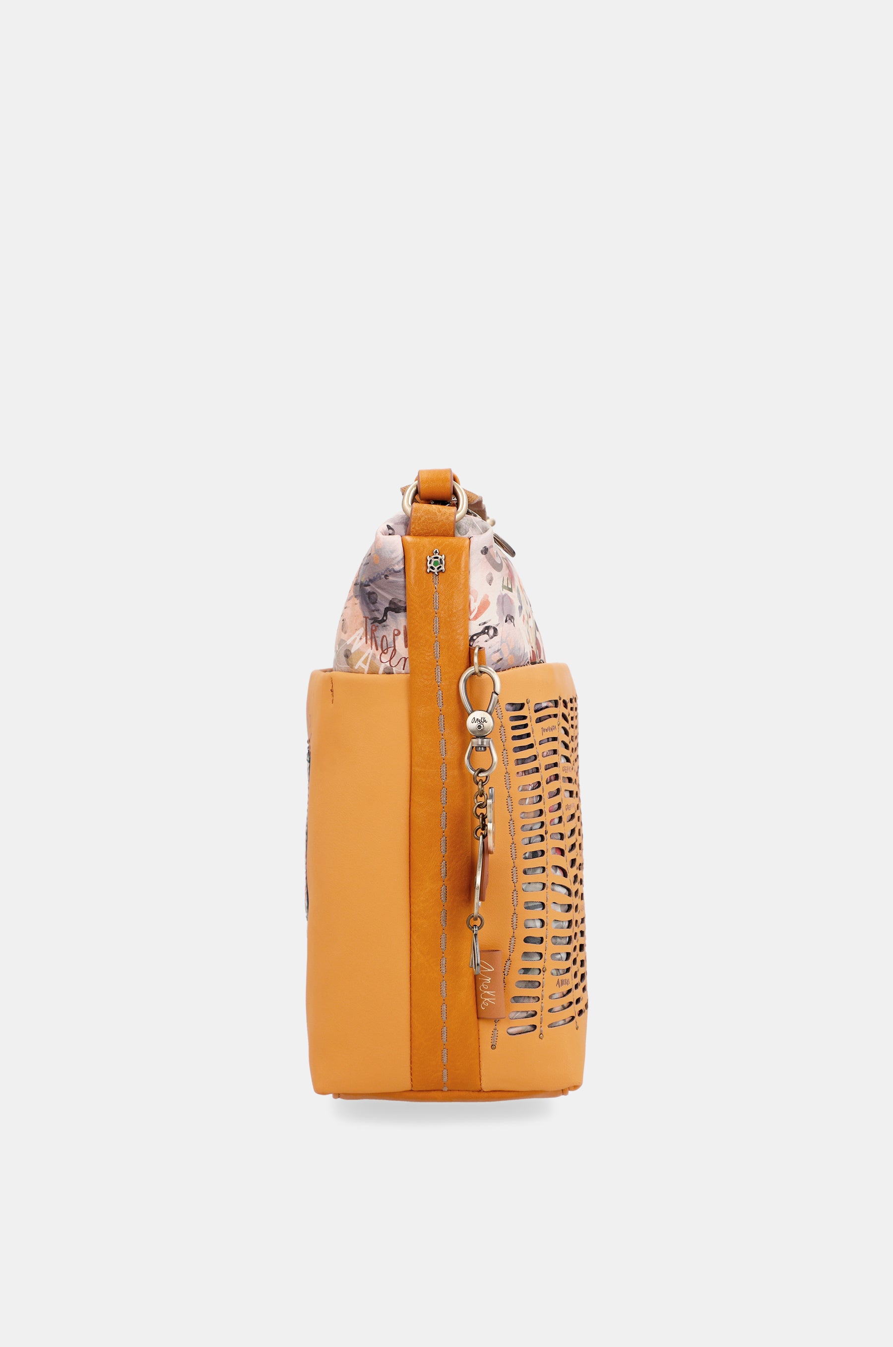 Borsa a tracolla grande Nature Pachamama ocra