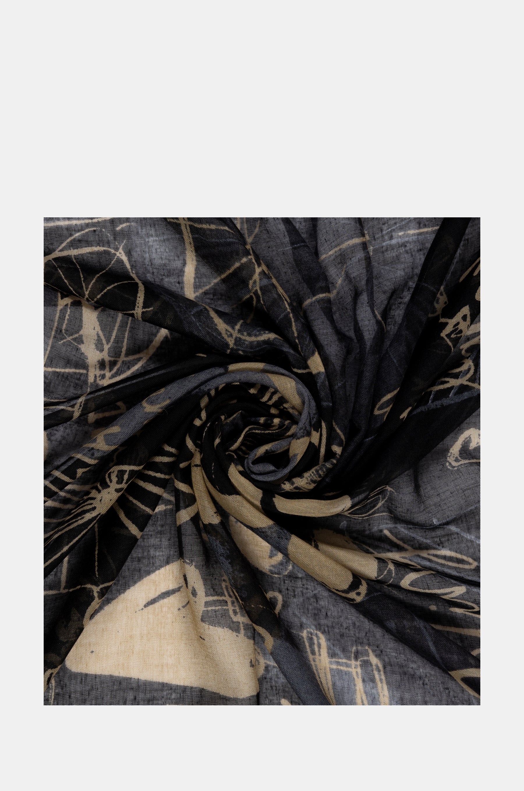 Palette sciarpa nera Anekke