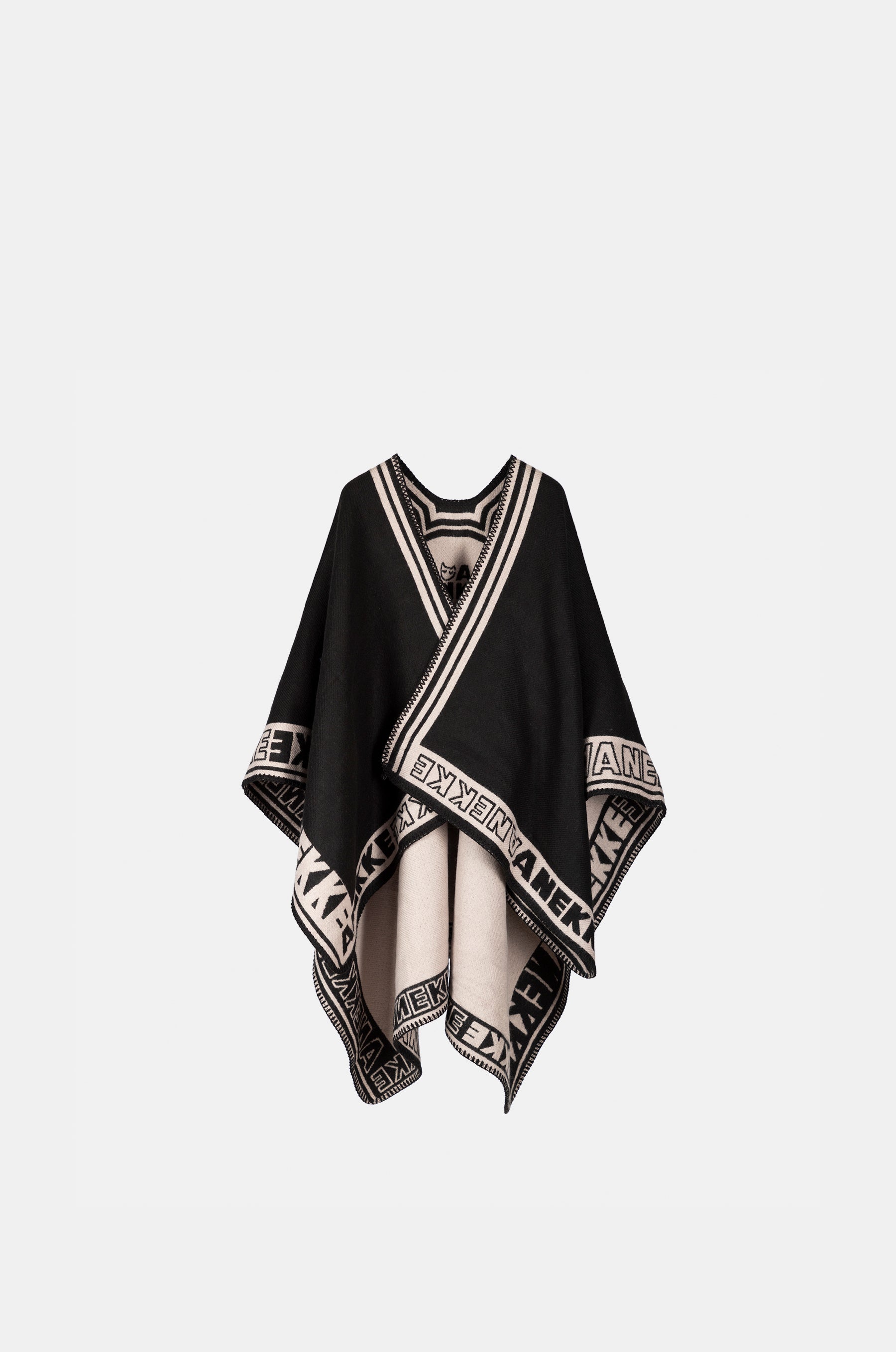 Poncho Shodō nero