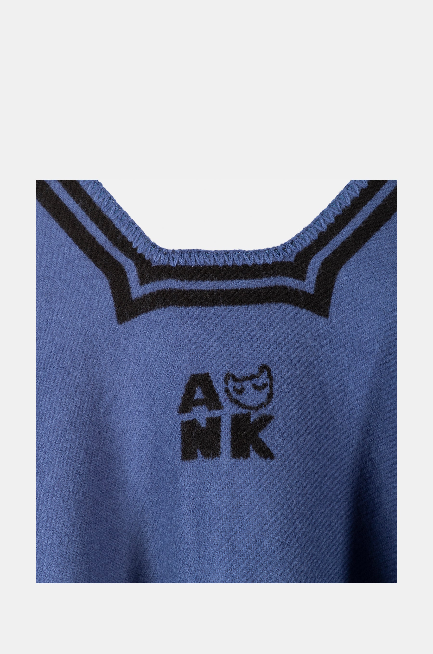 Poncho Shodō blu navy