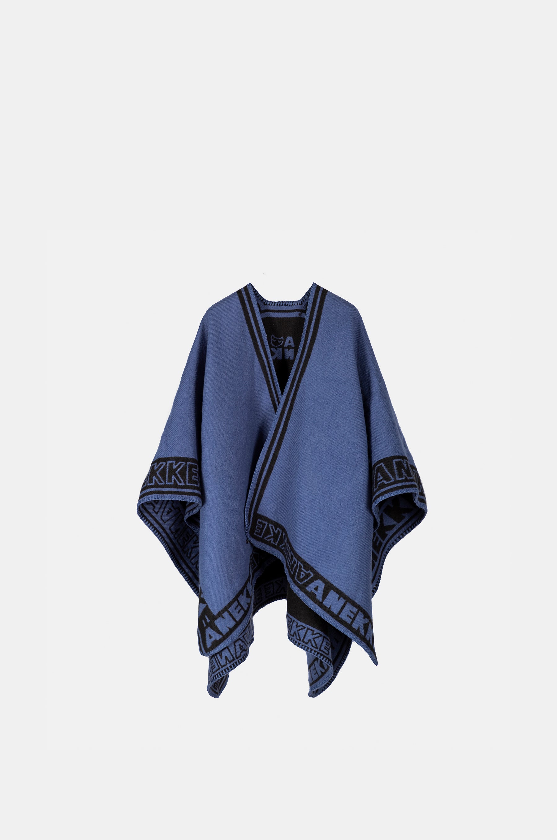 Poncho Shodō blu navy
