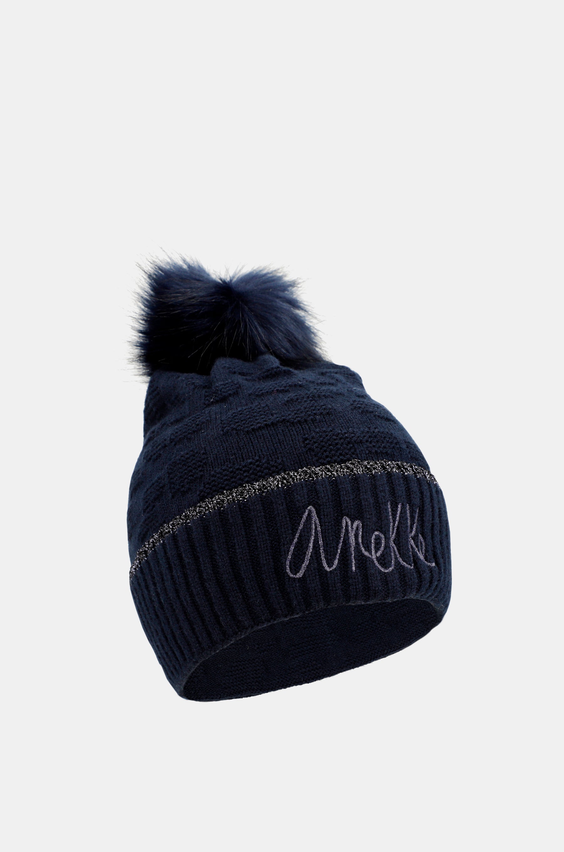 Cappello a maglia Shodō blu navy