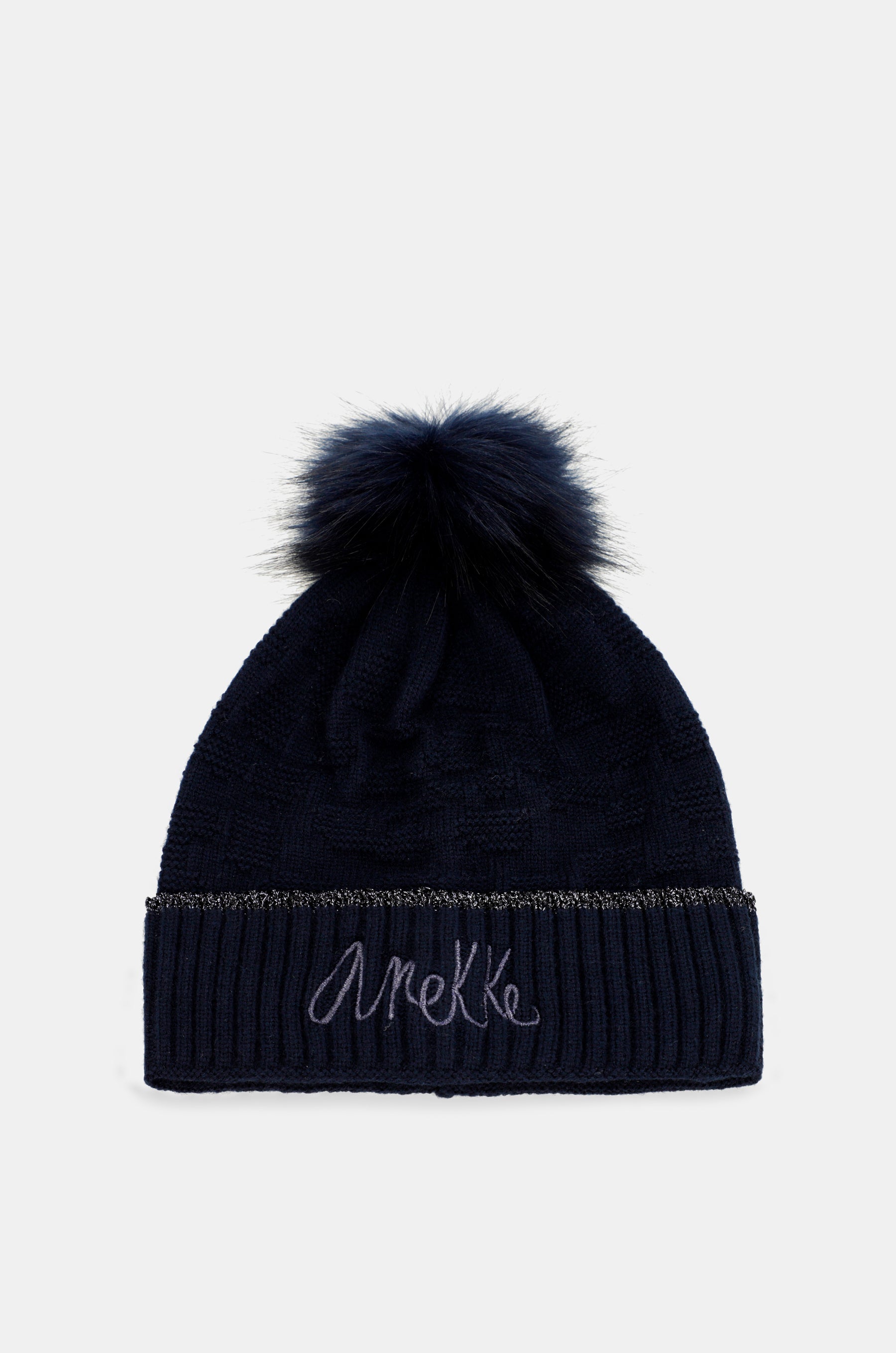 Cappello a maglia Shodō blu navy