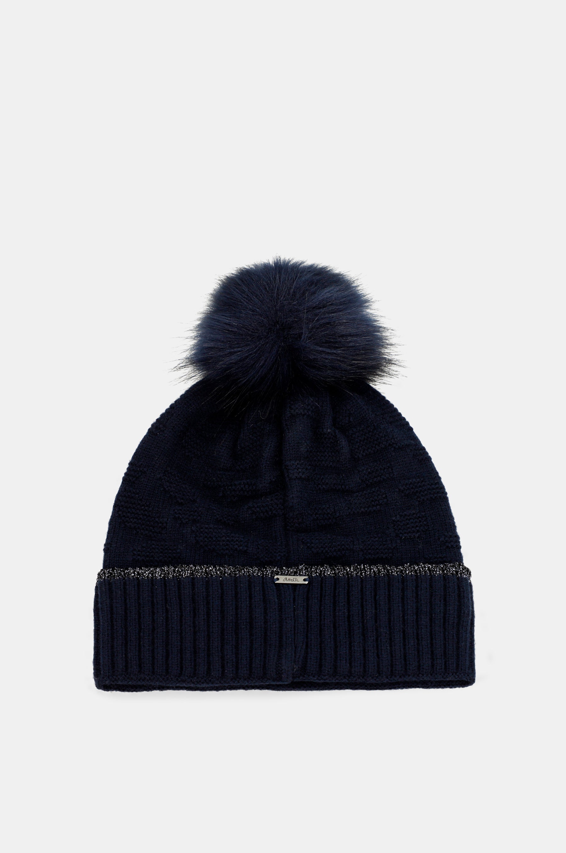 Cappello a maglia Shodō blu navy