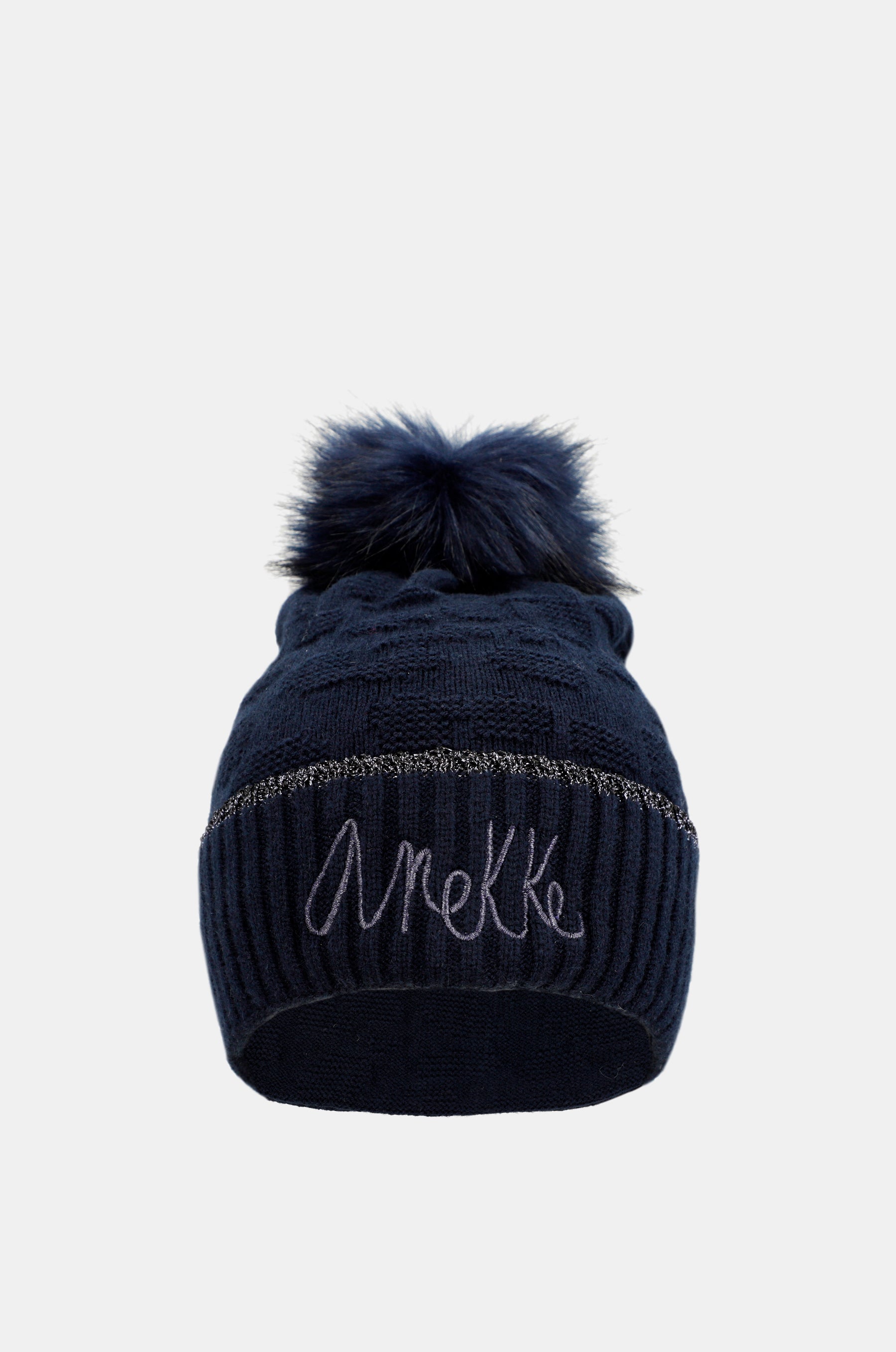 Cappello a maglia Shodō blu navy