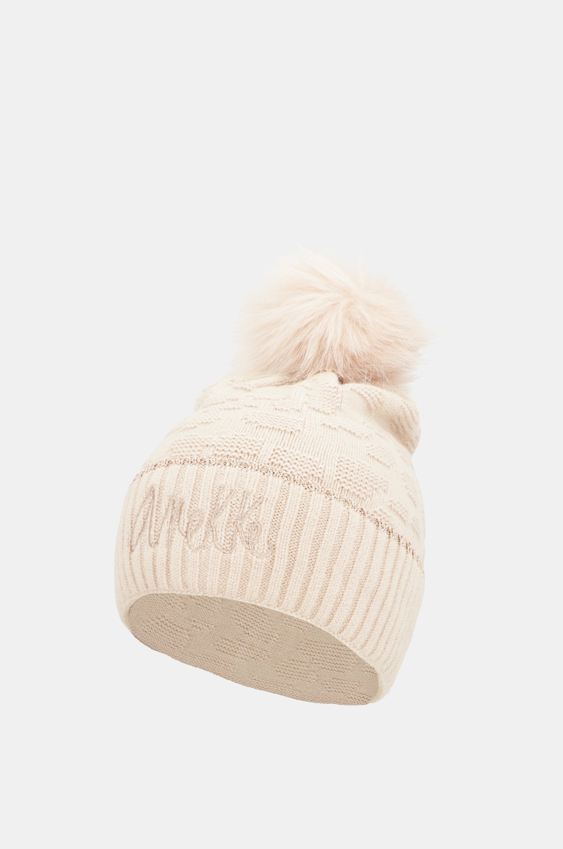Cappello a maglia beige Shodō