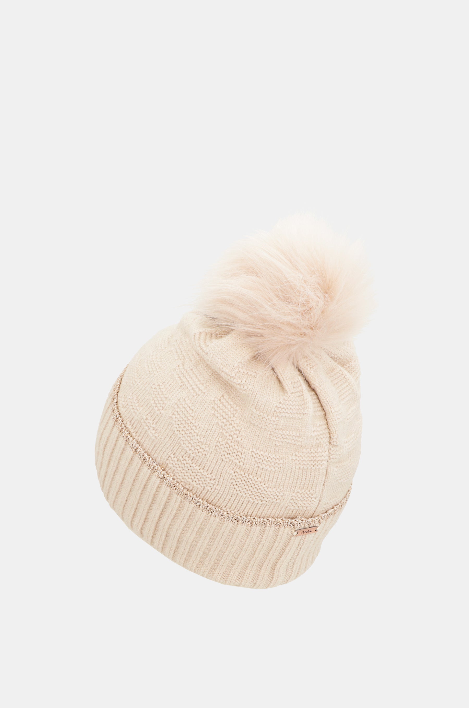 Cappello a maglia beige Shodō