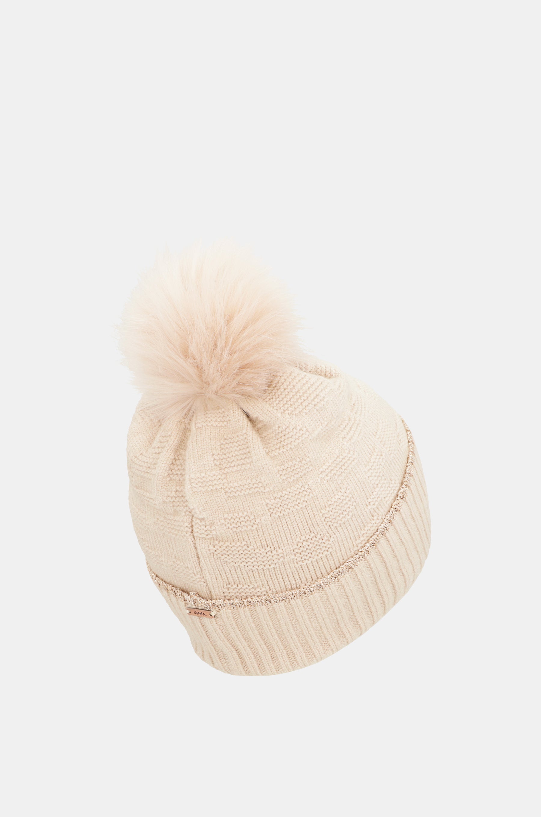 Cappello a maglia beige Shodō