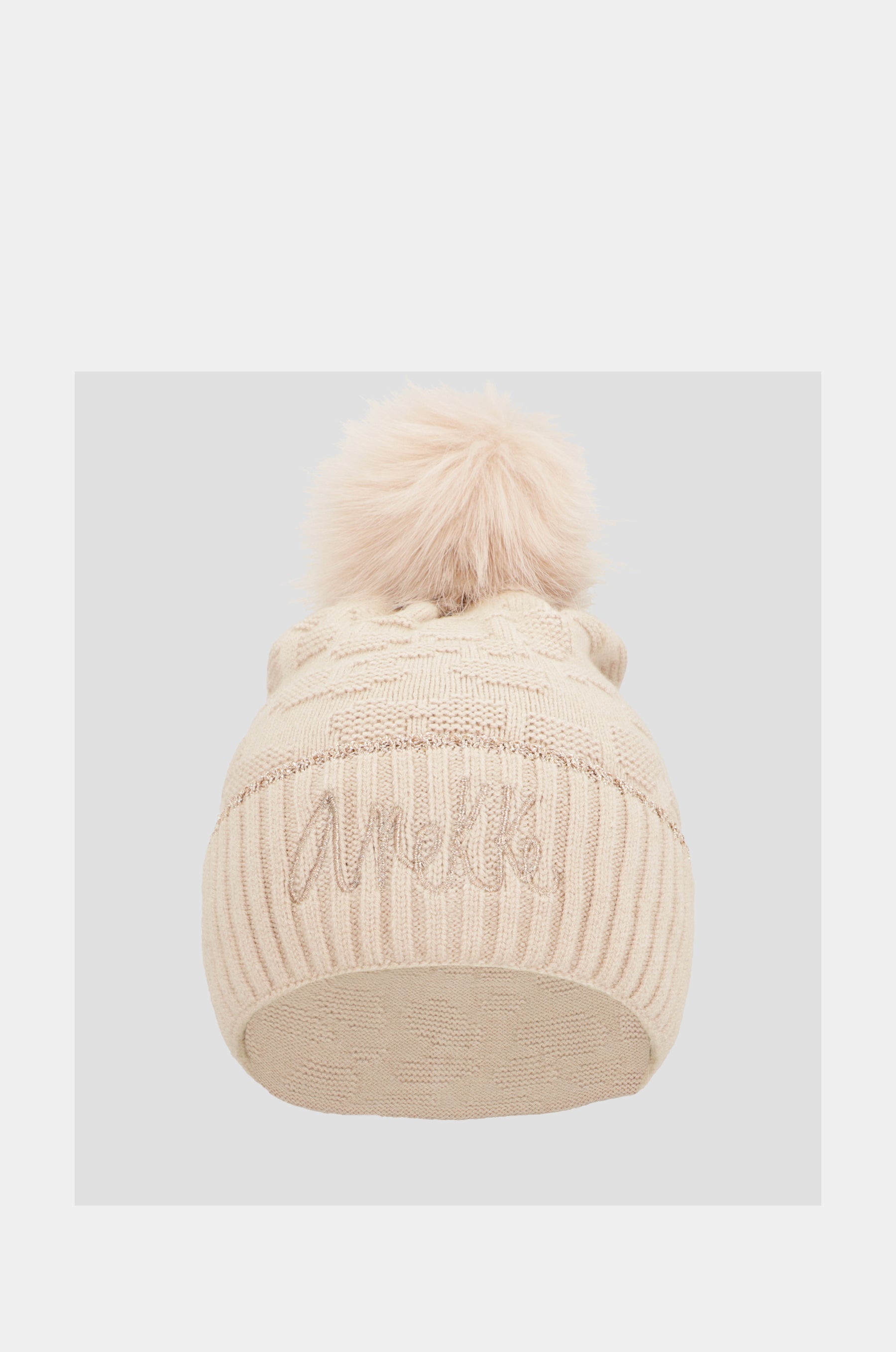 Cappello a maglia beige Shodō