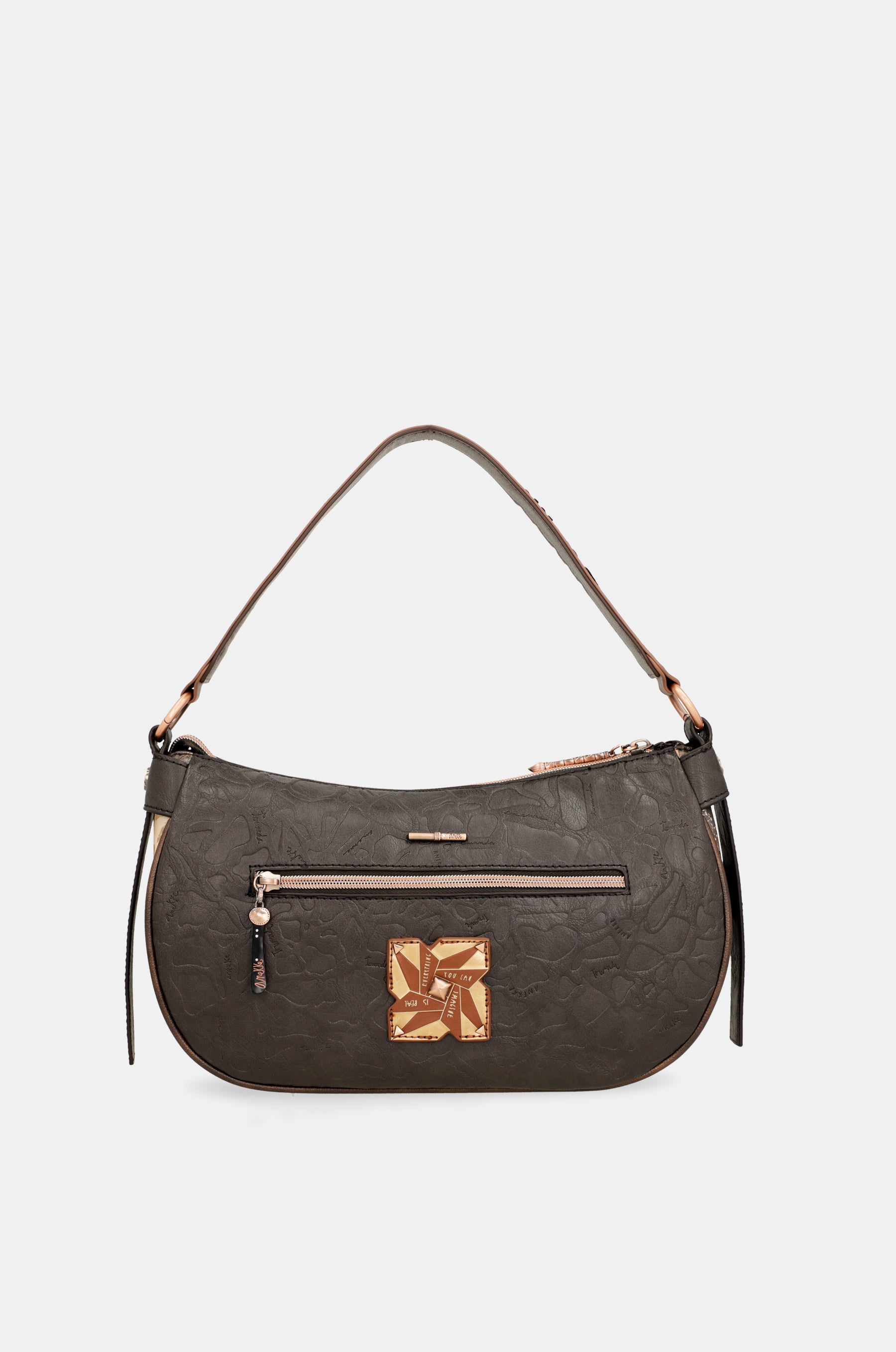 Borsa ovale Shōen con catena
