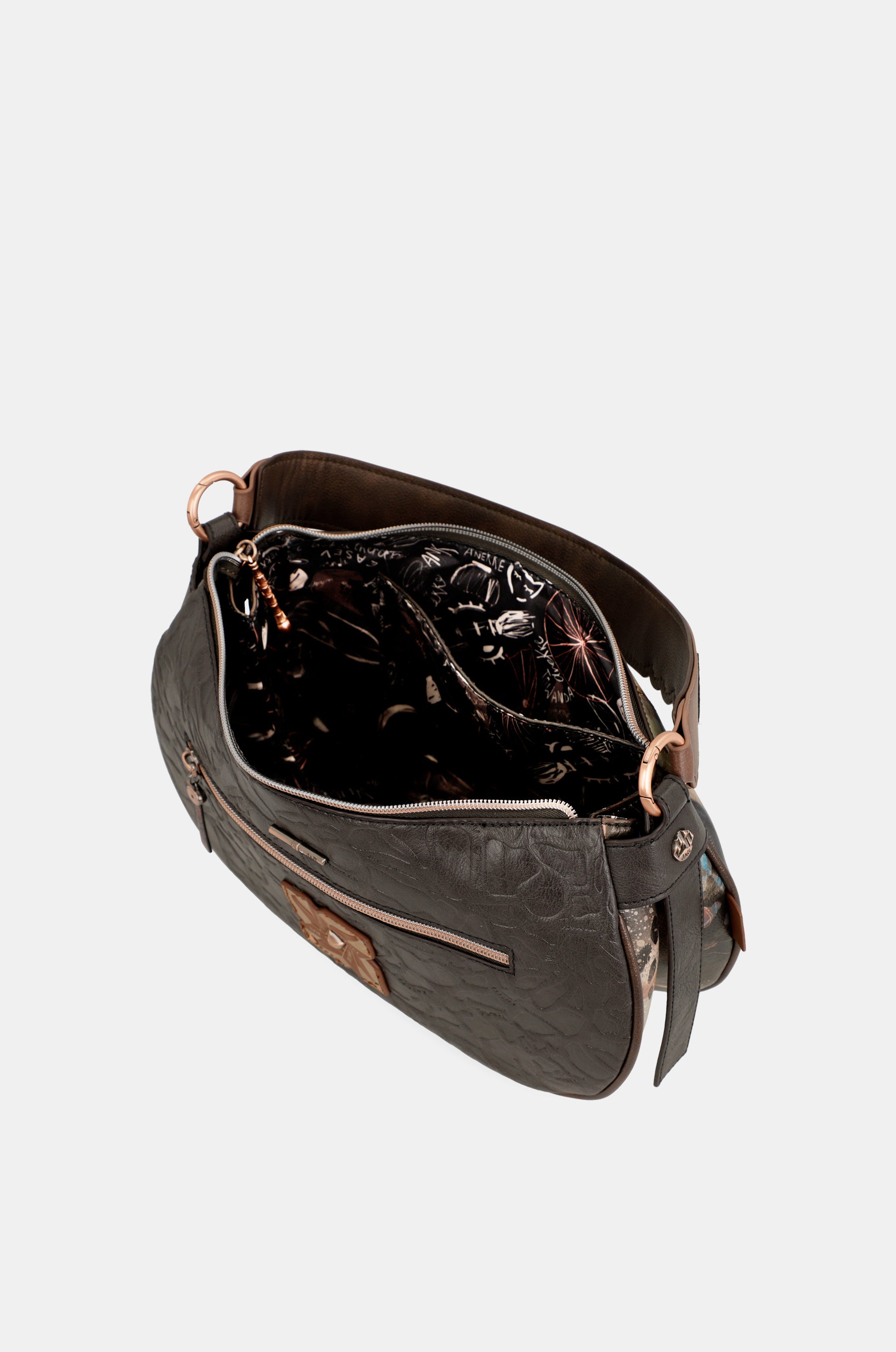 Borsa ovale Shōen con catena