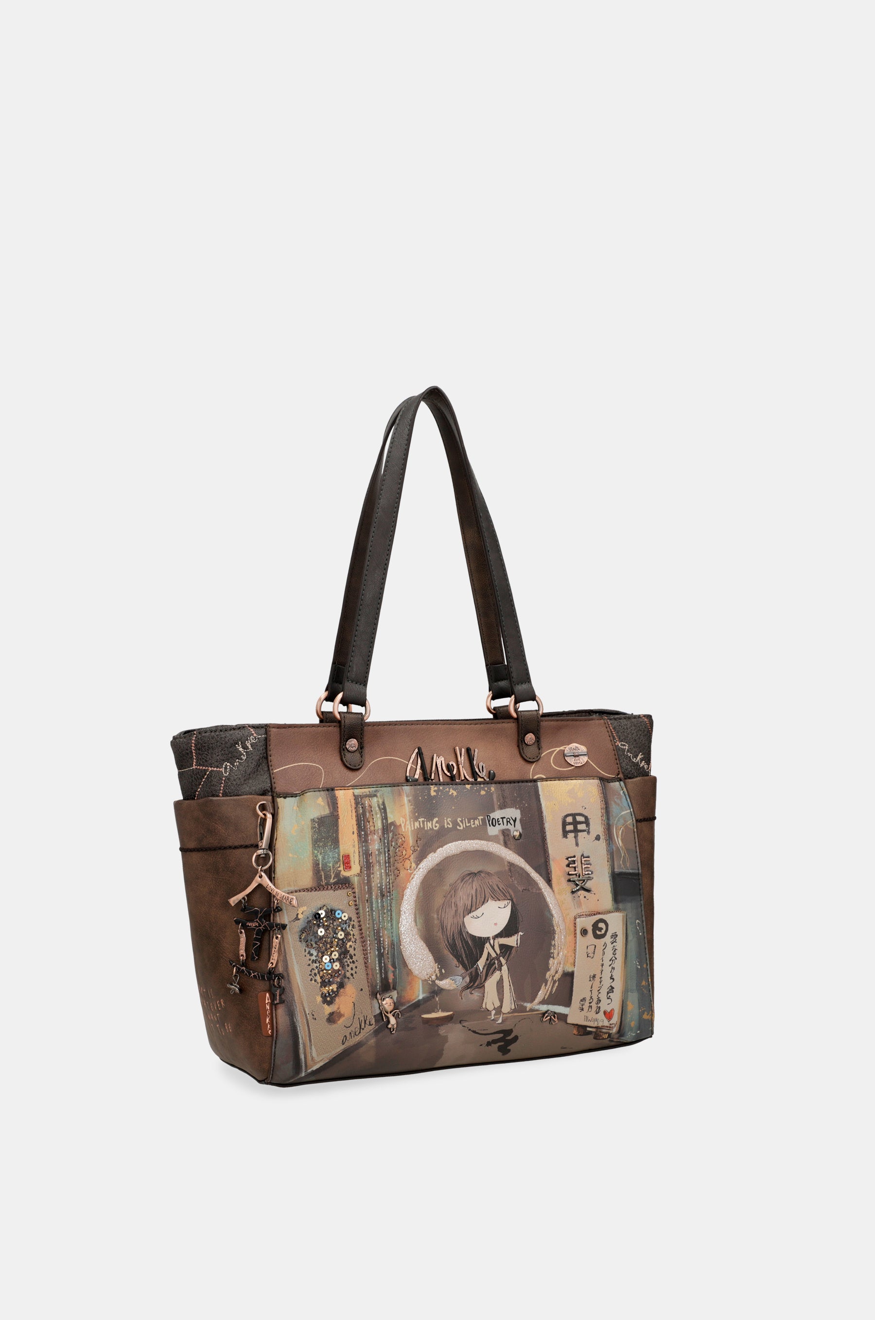 Borsa a tracolla grande Shōen