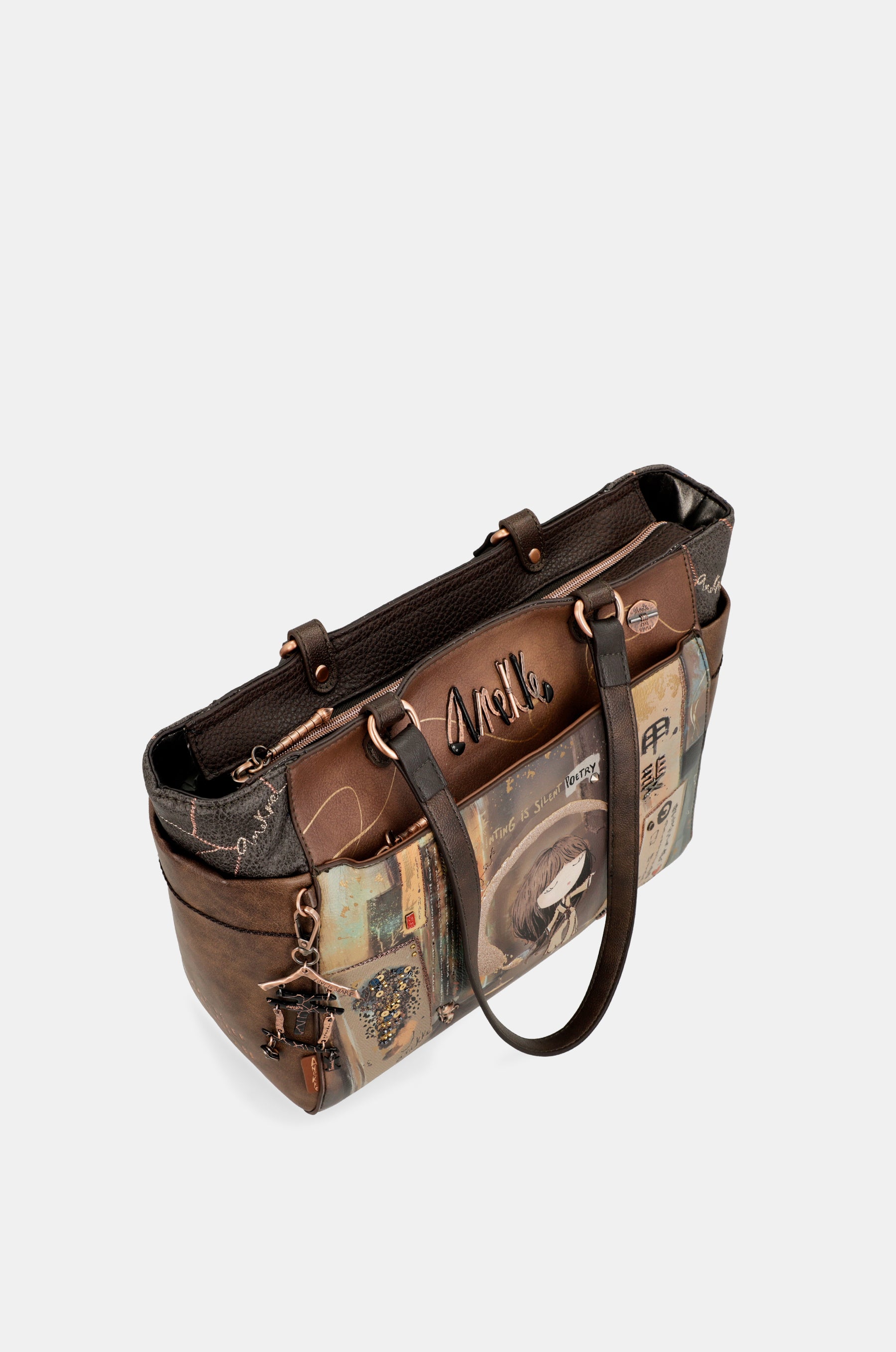 Borsa a tracolla grande Shōen