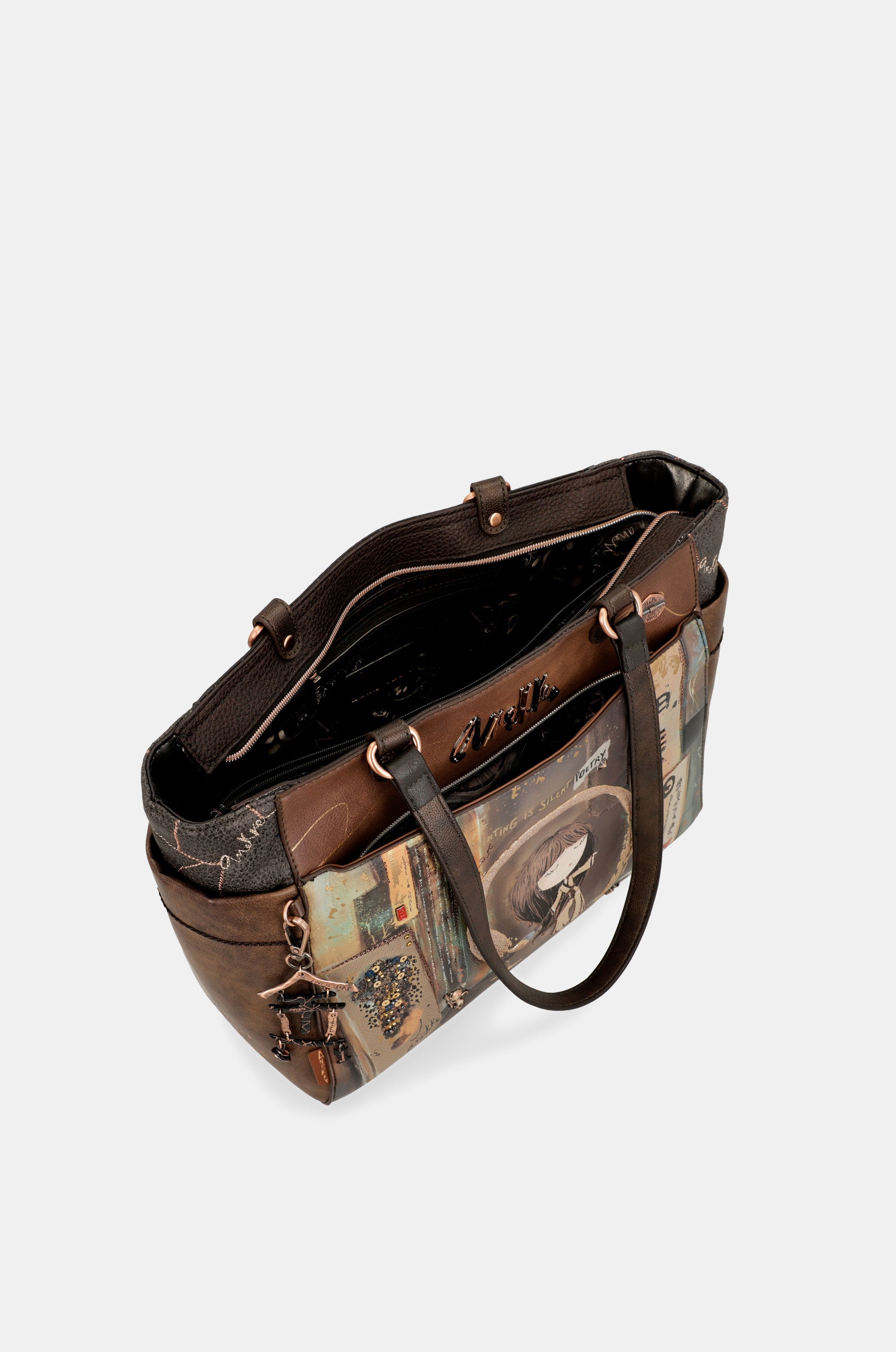 Borsa a tracolla grande Shōen