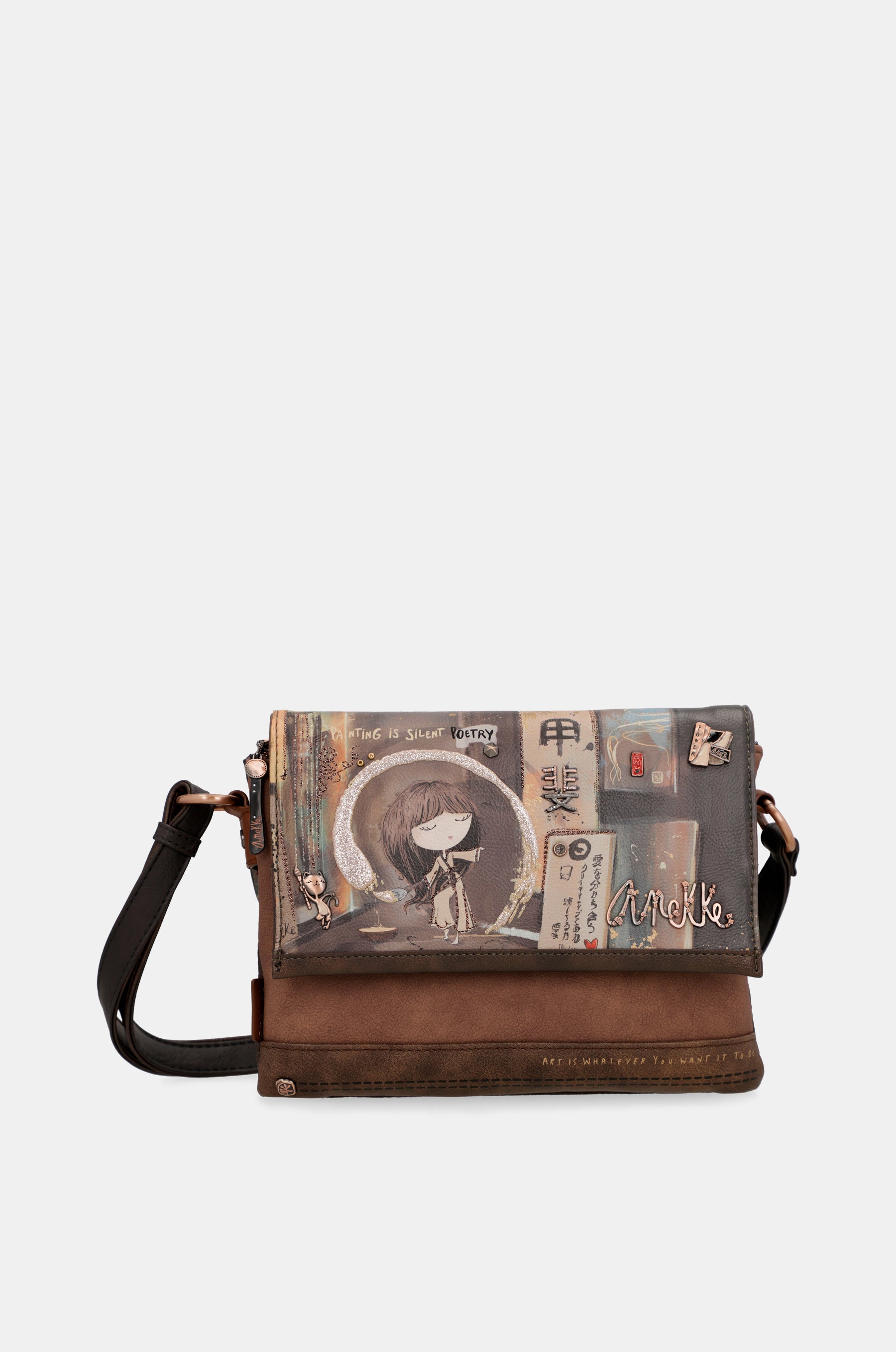 Borsa a patta Shōen a 3 scomparti