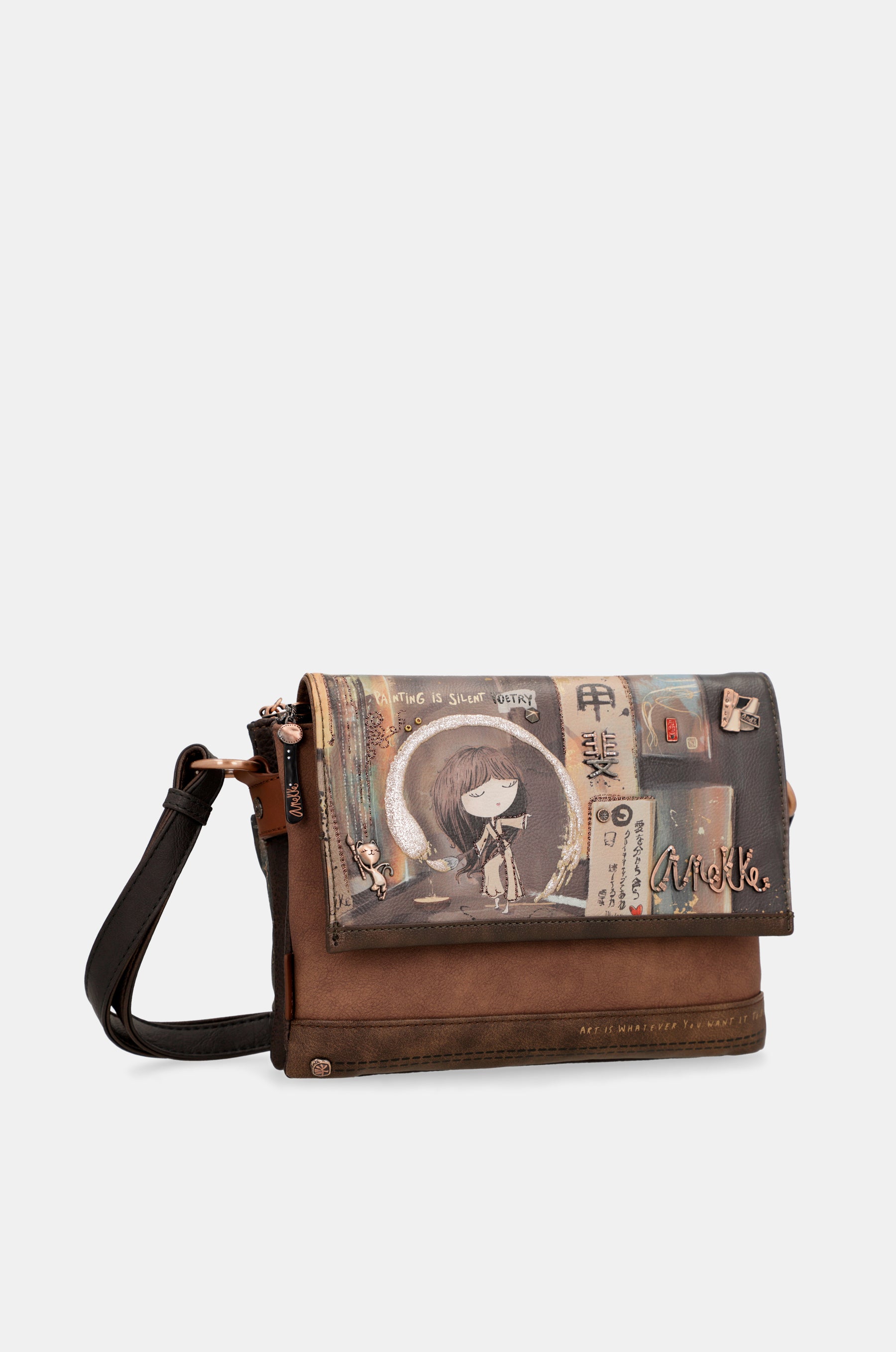 Borsa a patta Shōen a 3 scomparti