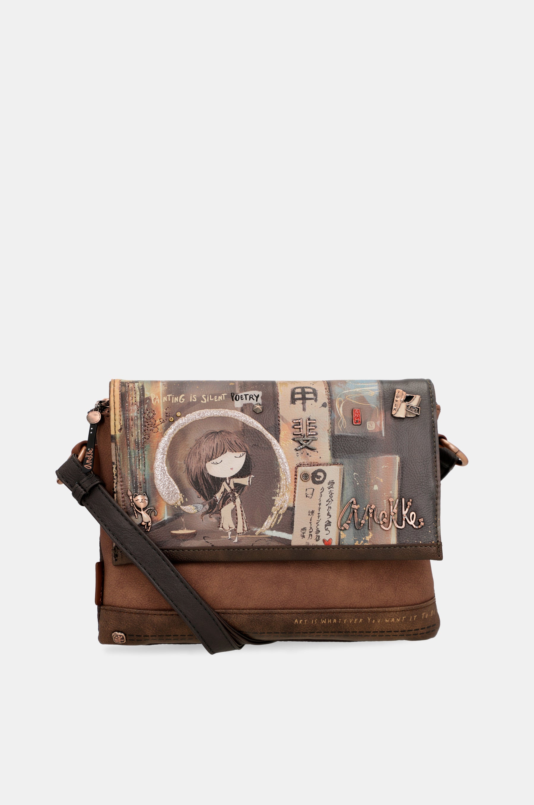 Borsa a patta Shōen a 3 scomparti