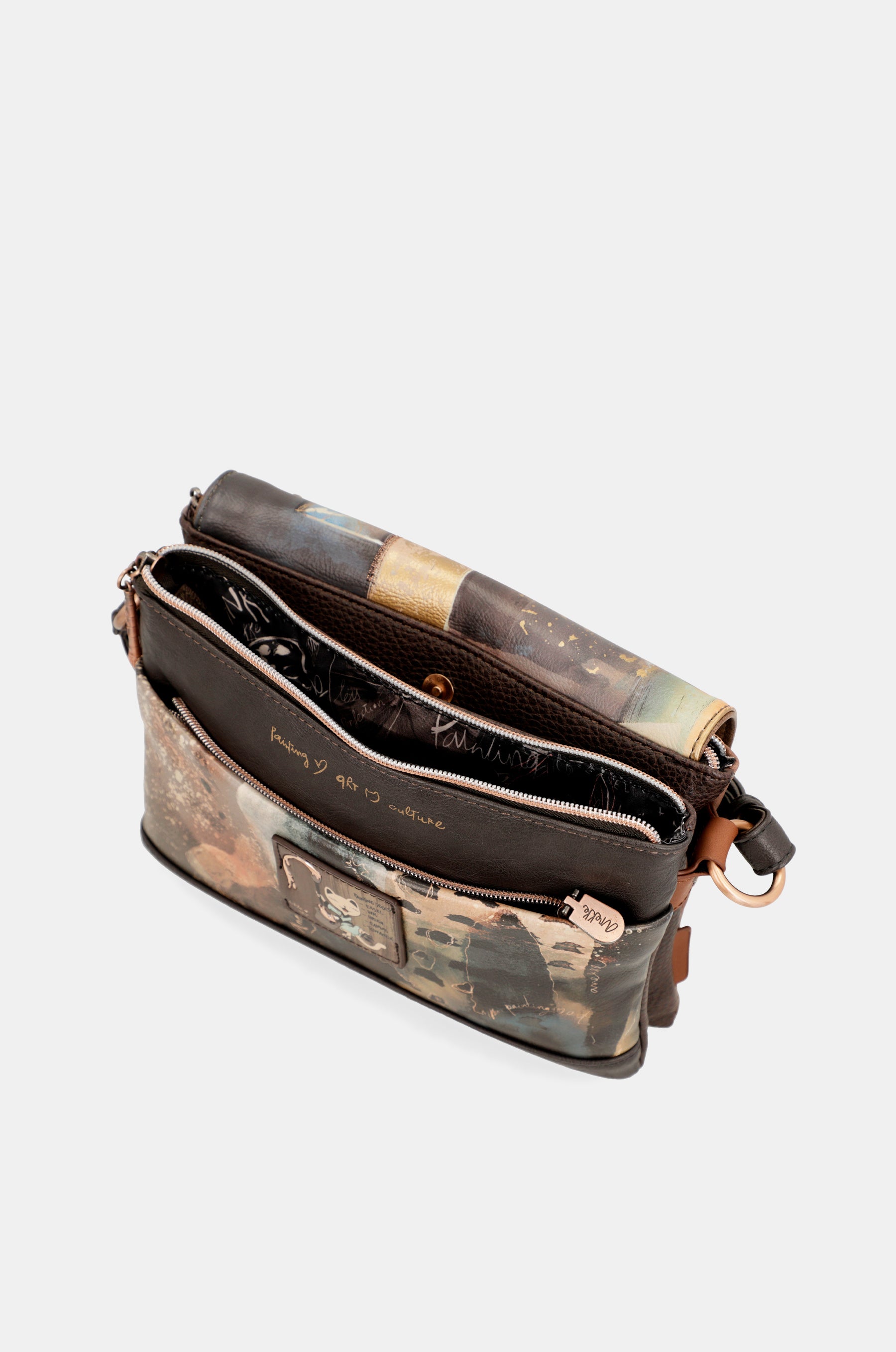 Borsa a patta Shōen a 3 scomparti