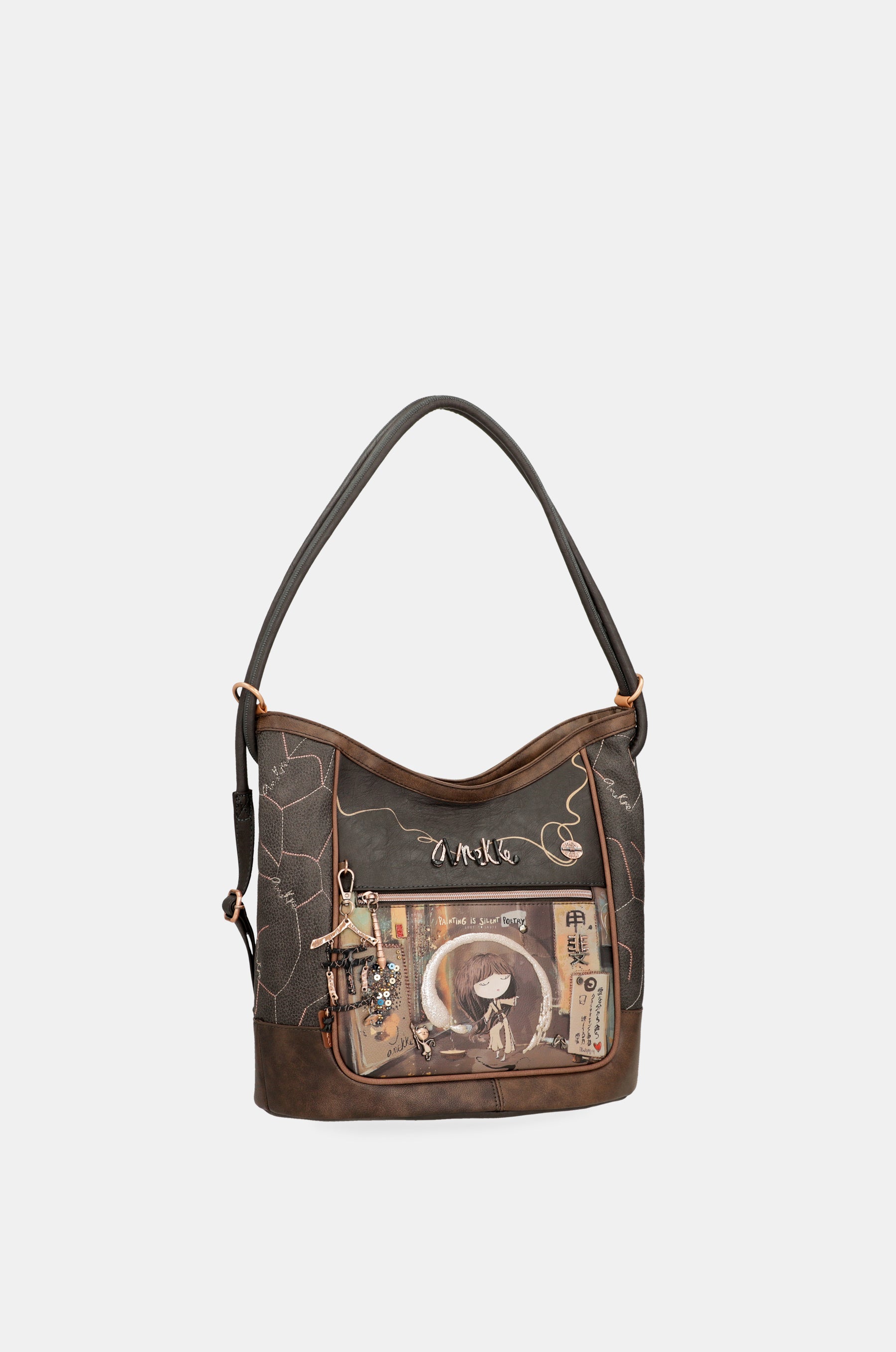 Borsa a tracolla Shōen trasformabile in zaino