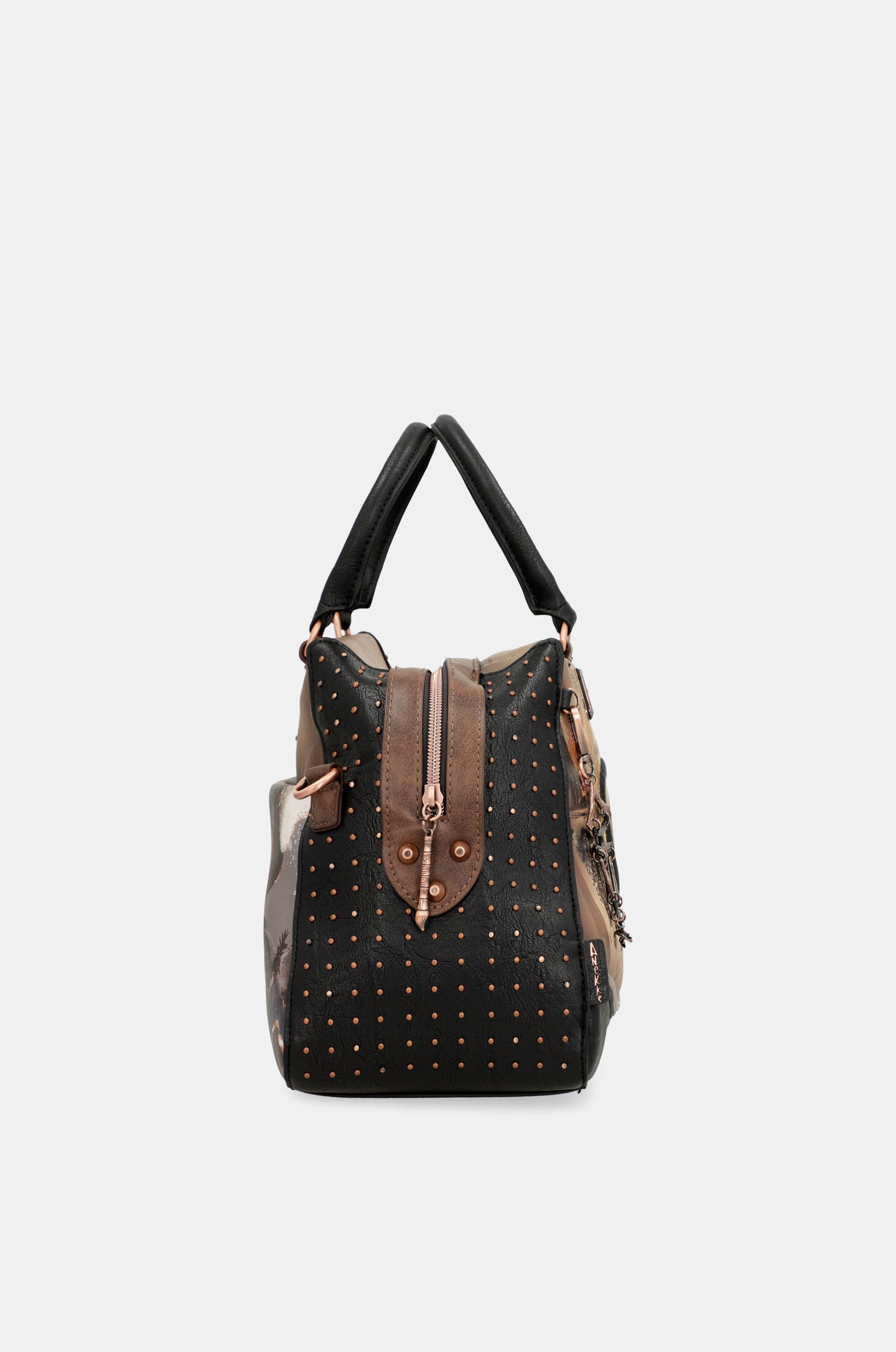 Borsa tote nera grande Shōen