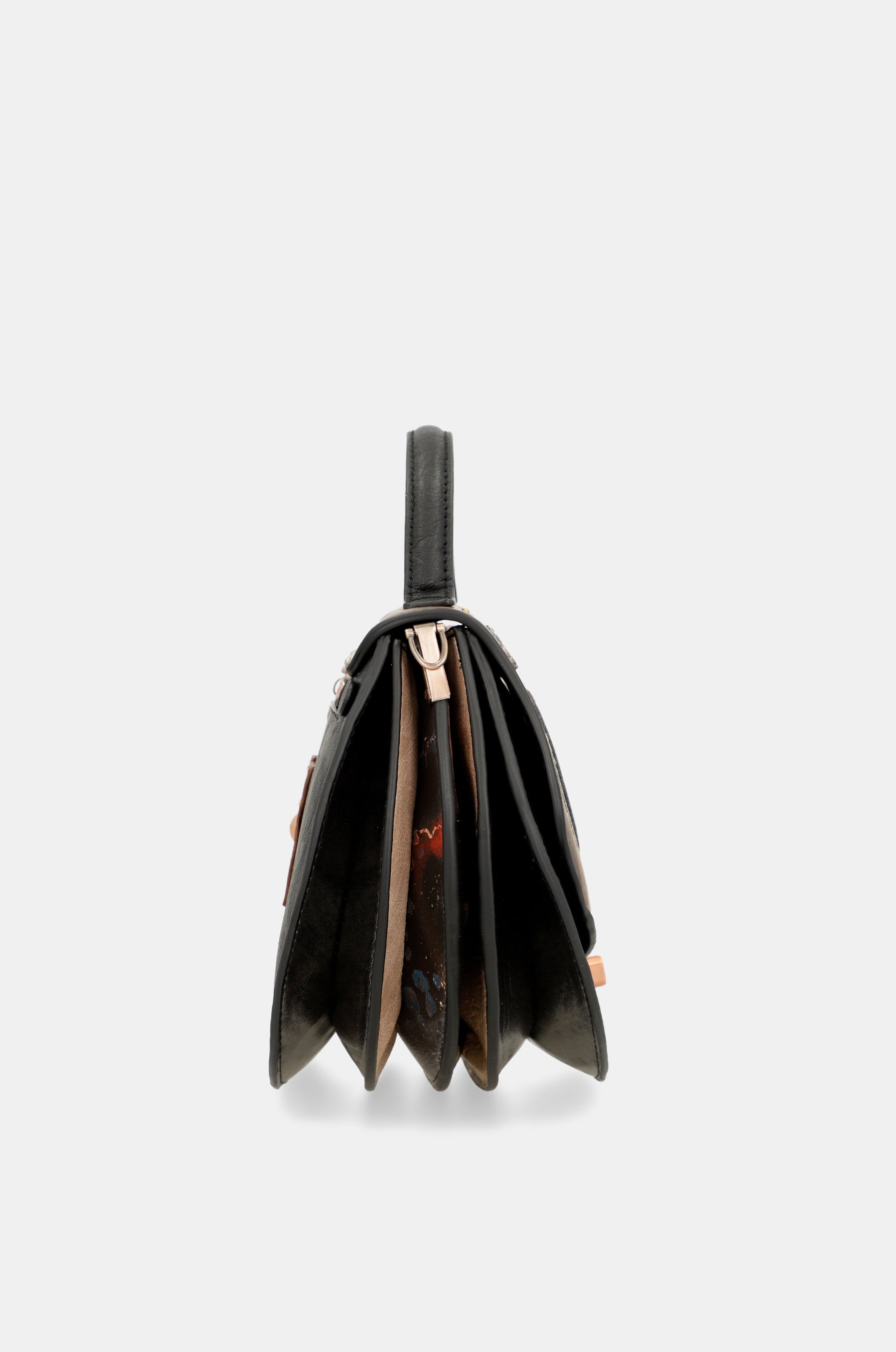 Borsa ovale Shōen con patta