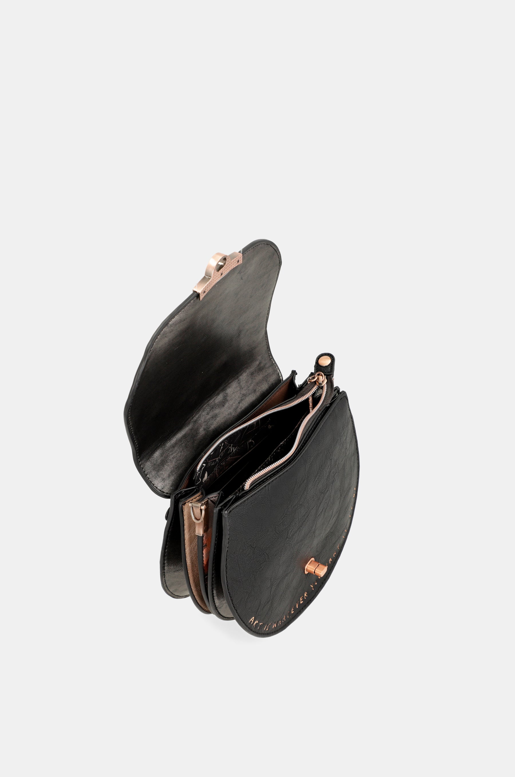 Borsa ovale Shōen con patta