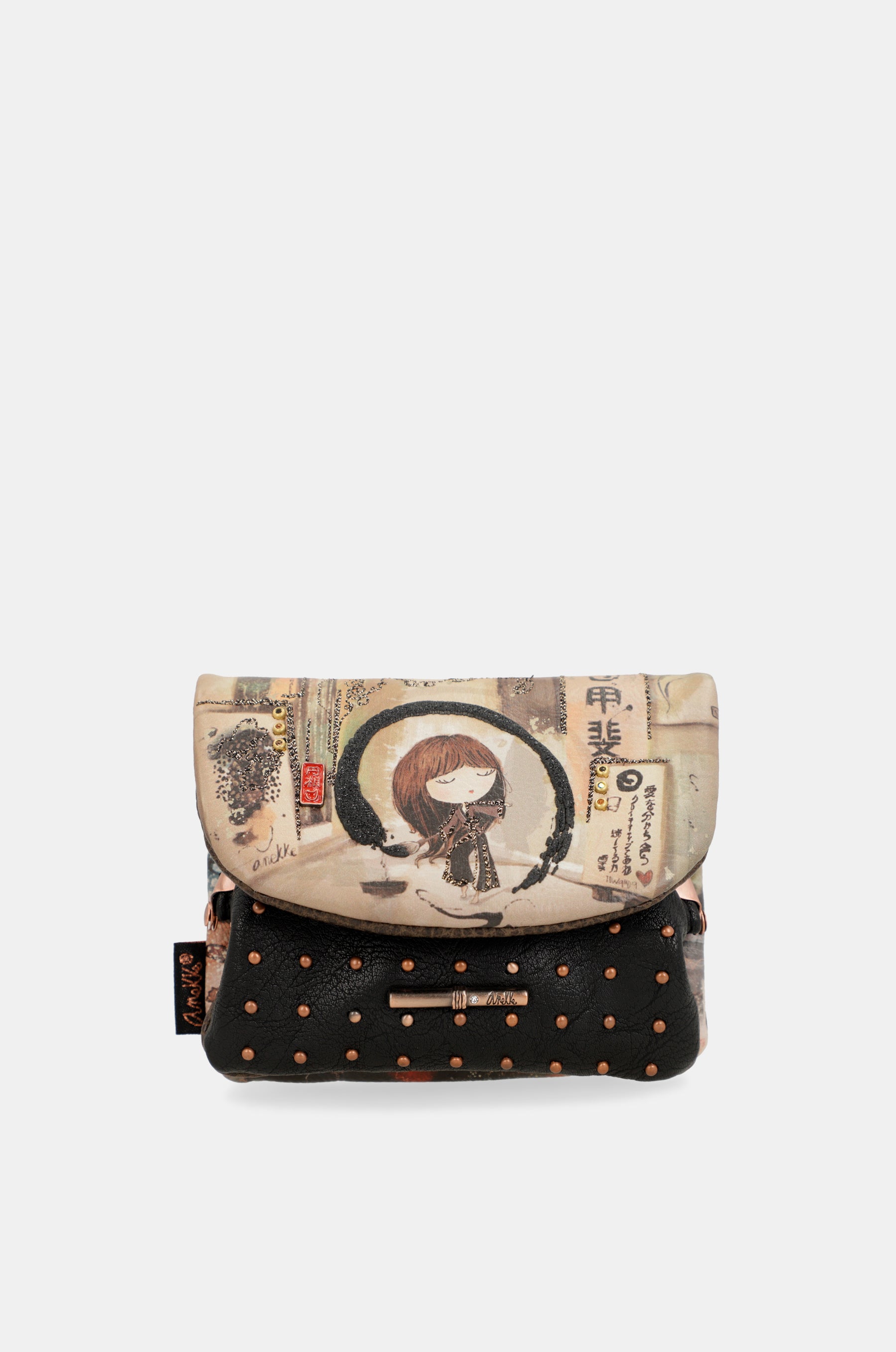 Portafoglio con patta Shōen