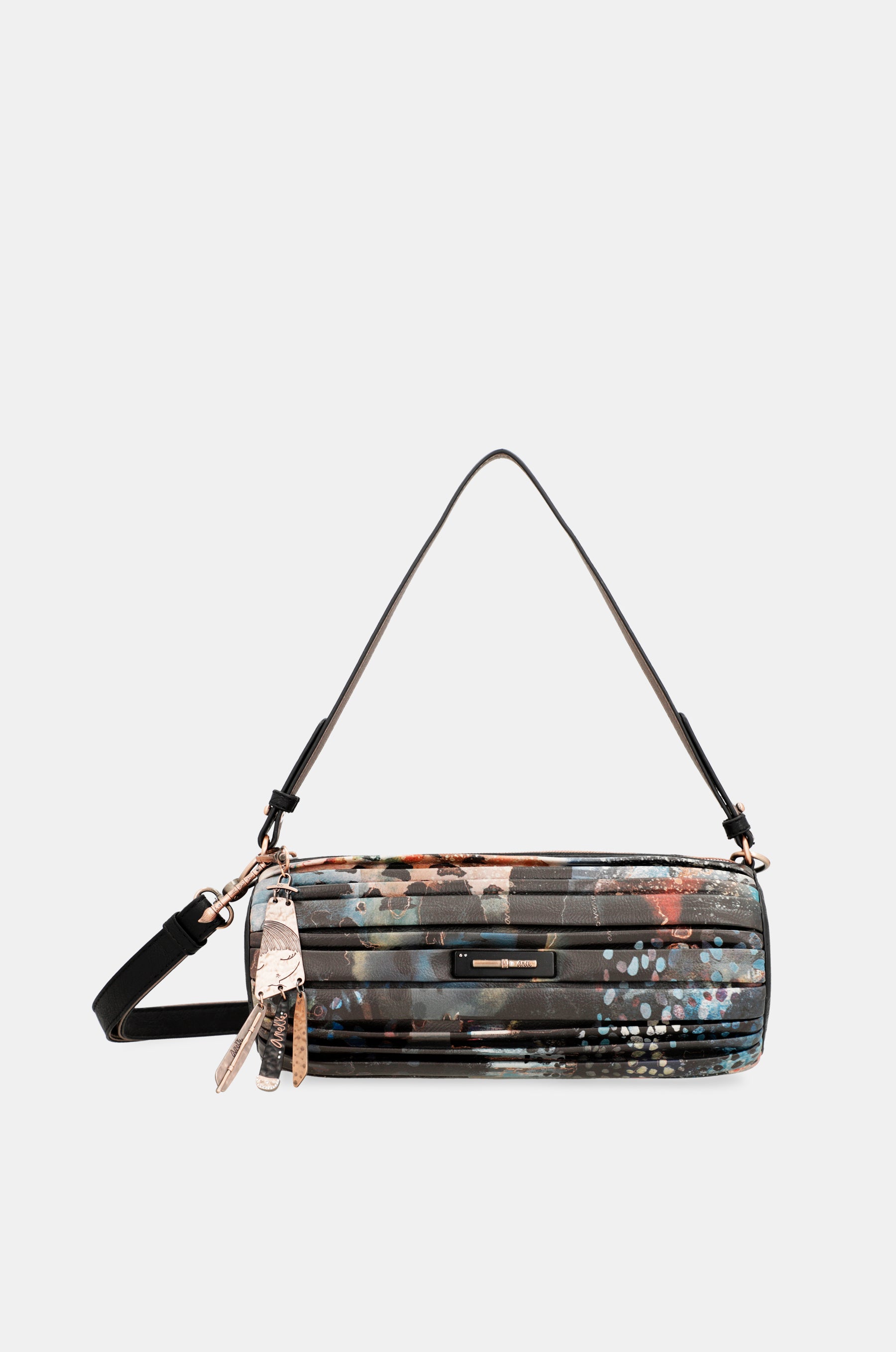 Borsa cilindrica plissettata Shōen Palette