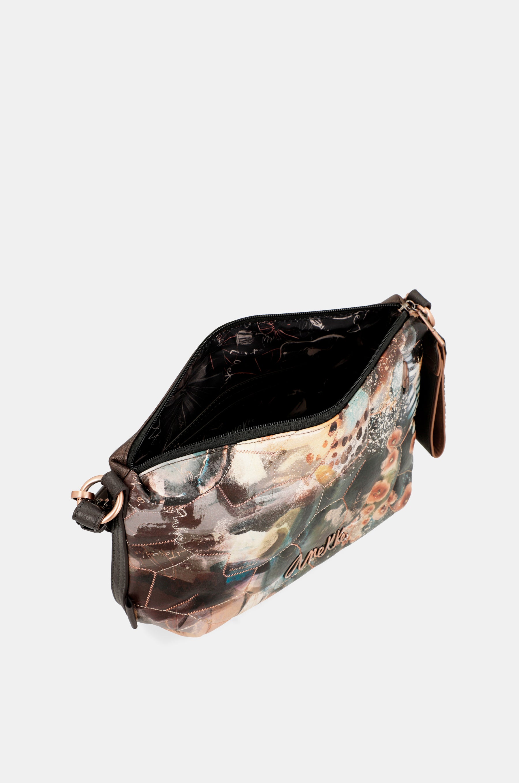Borsa a tracolla Padded Shōen con manico metallico