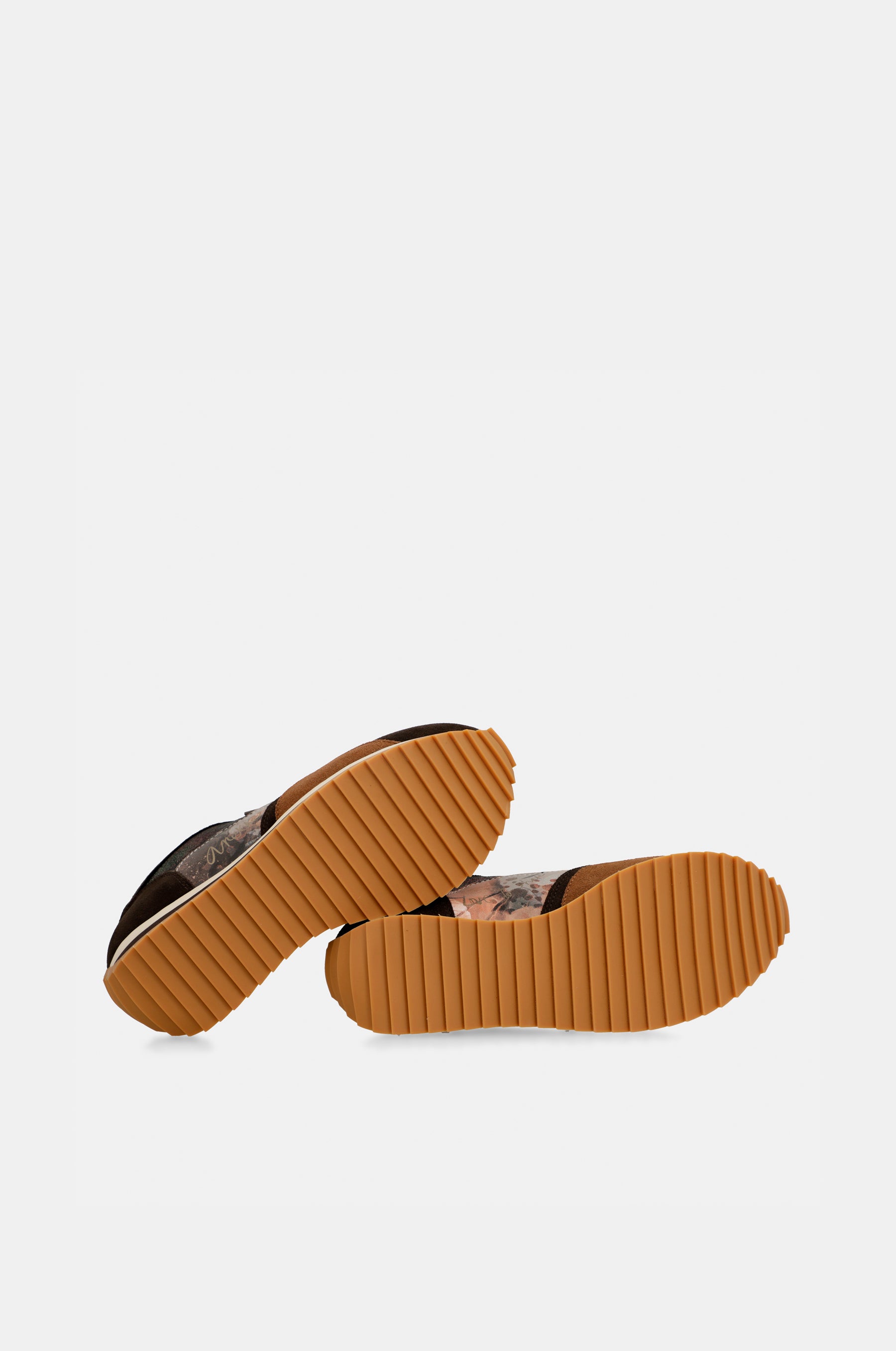 Sneakers sportive con motivo Palette marrone