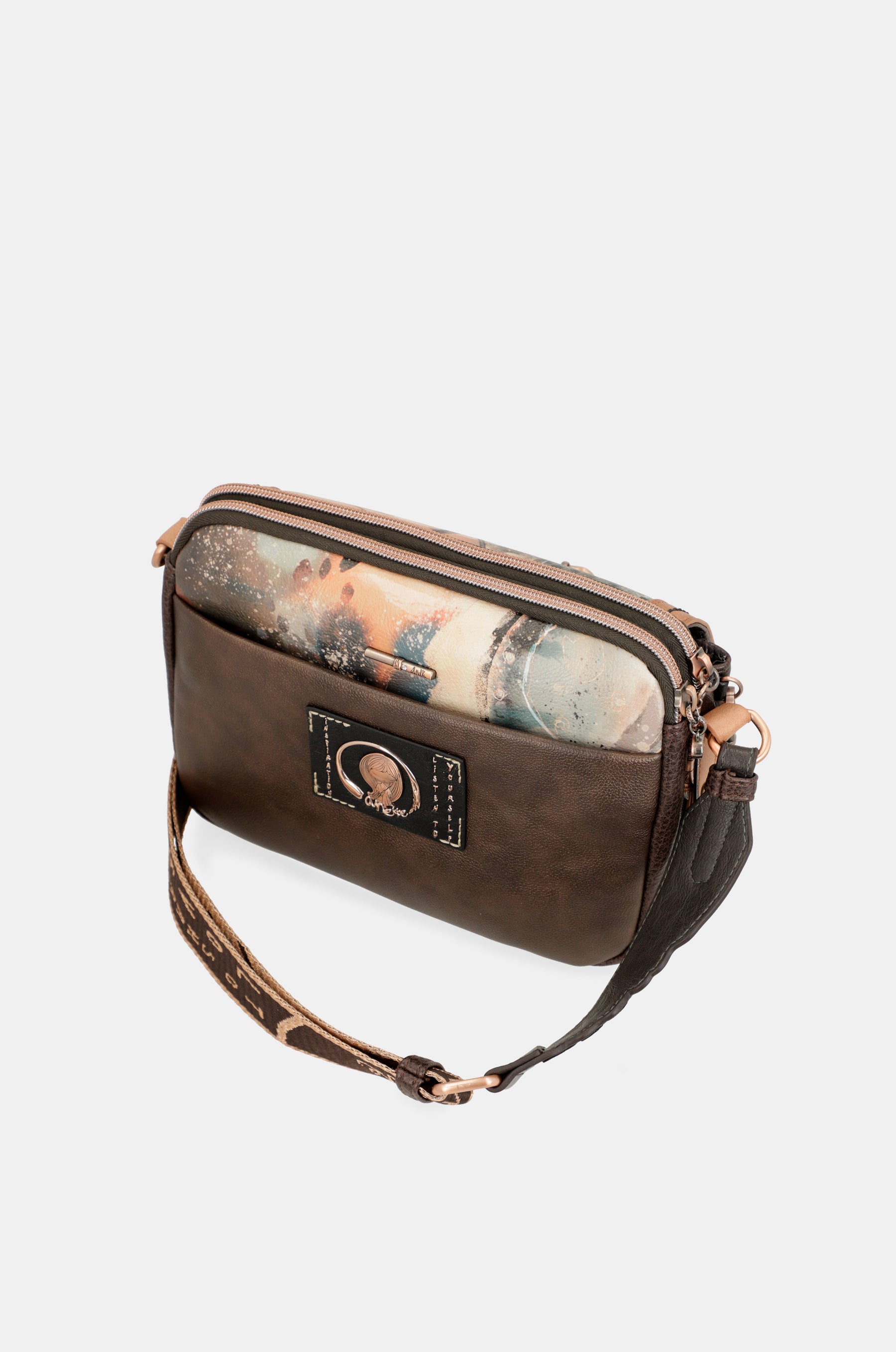 Borsa a tracolla Shōen Brush a 3 scomparti