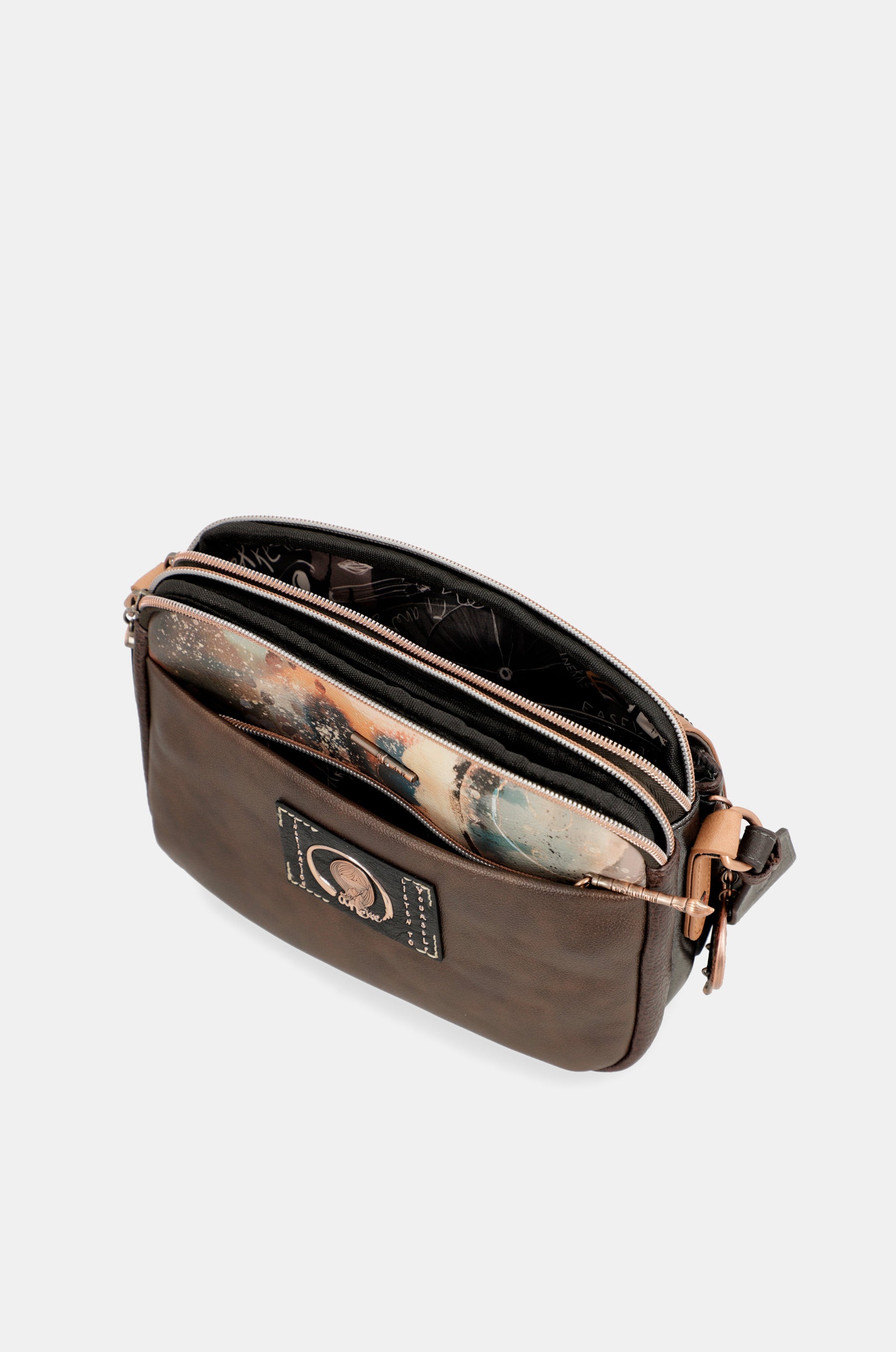 Borsa a tracolla Shōen Brush a 3 scomparti